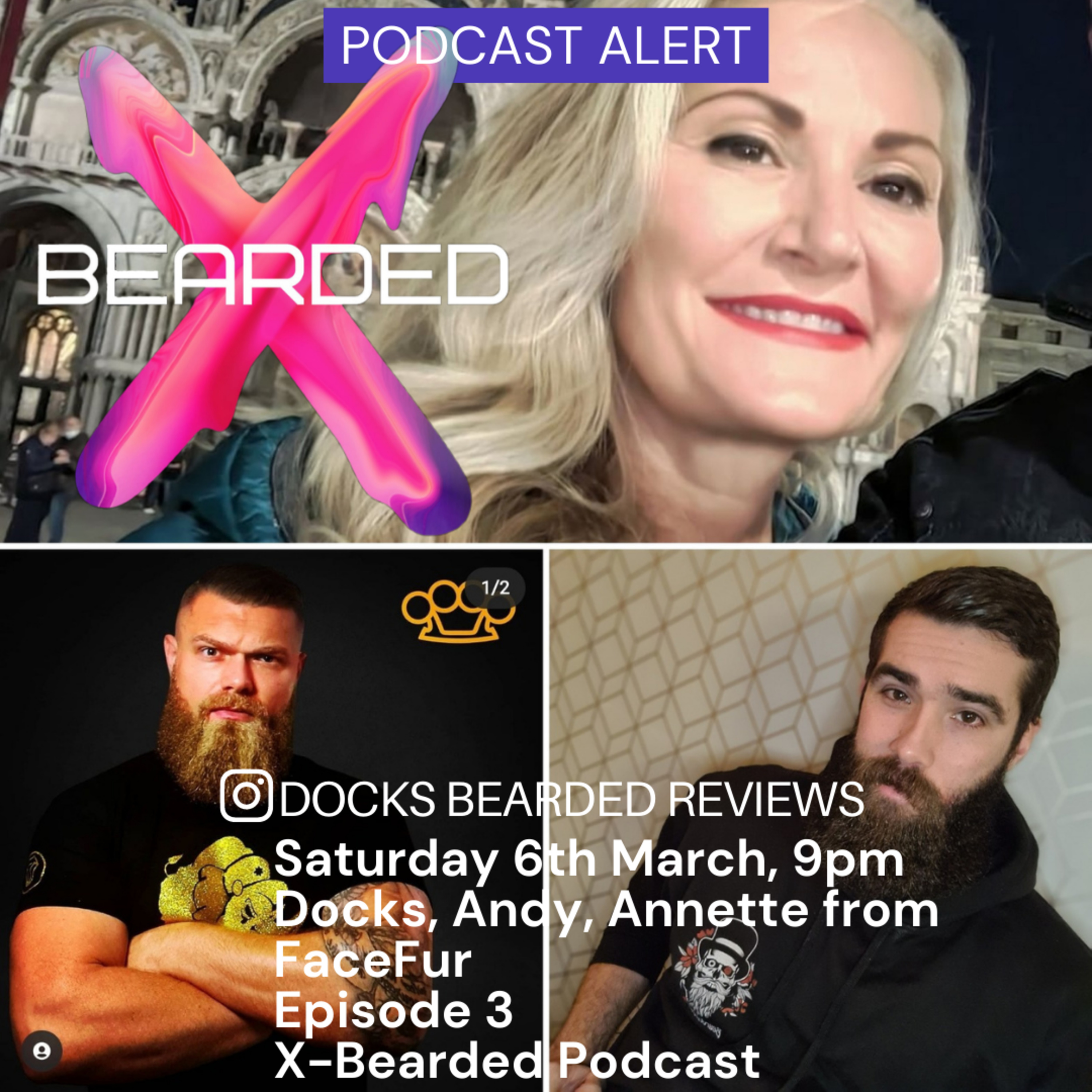 The X Bearded Podcast Episode 3 - The One With Annette From FaceFur