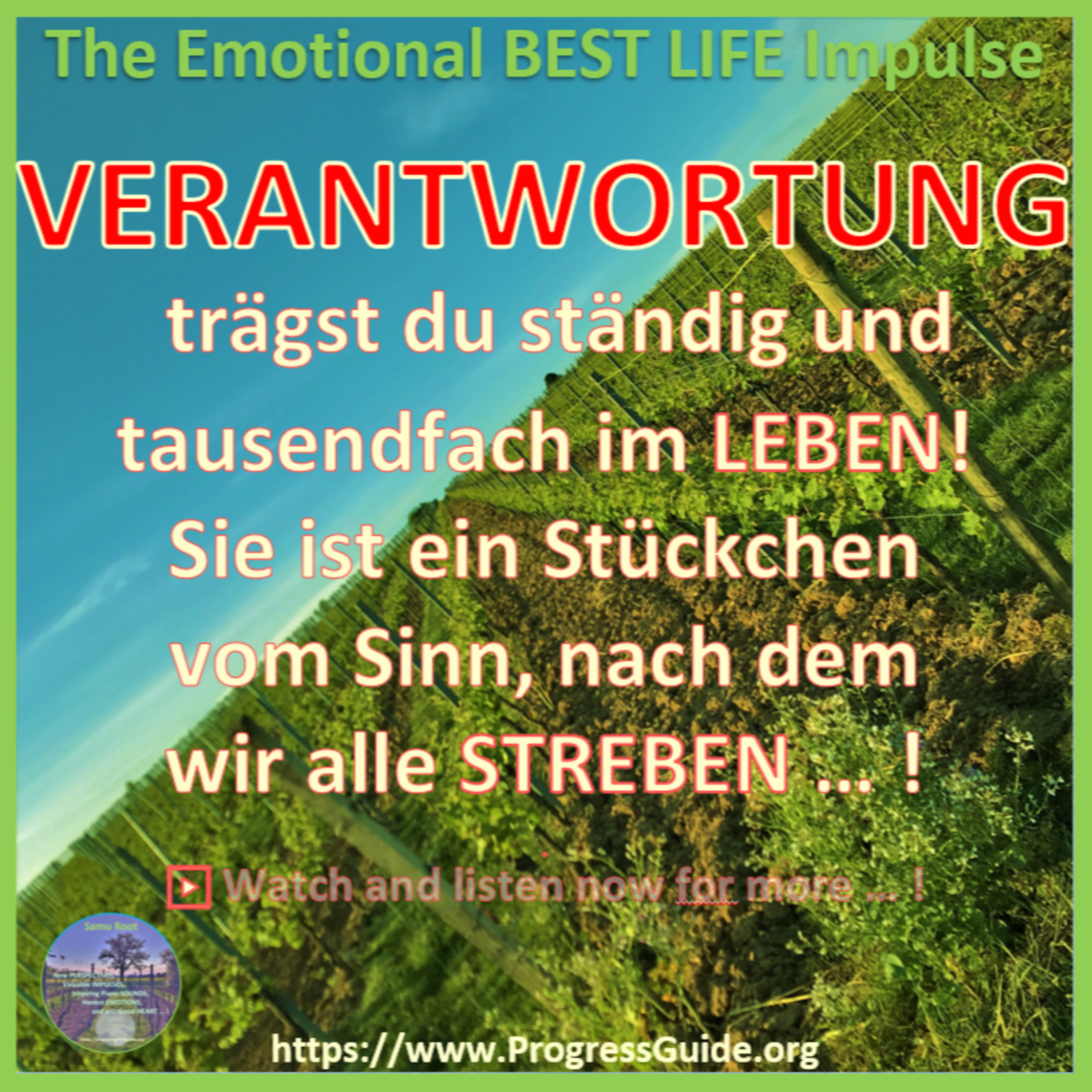 ValueVisions - der einzigartig inspirierende Podcast für Kraft und Motivation im Alltag