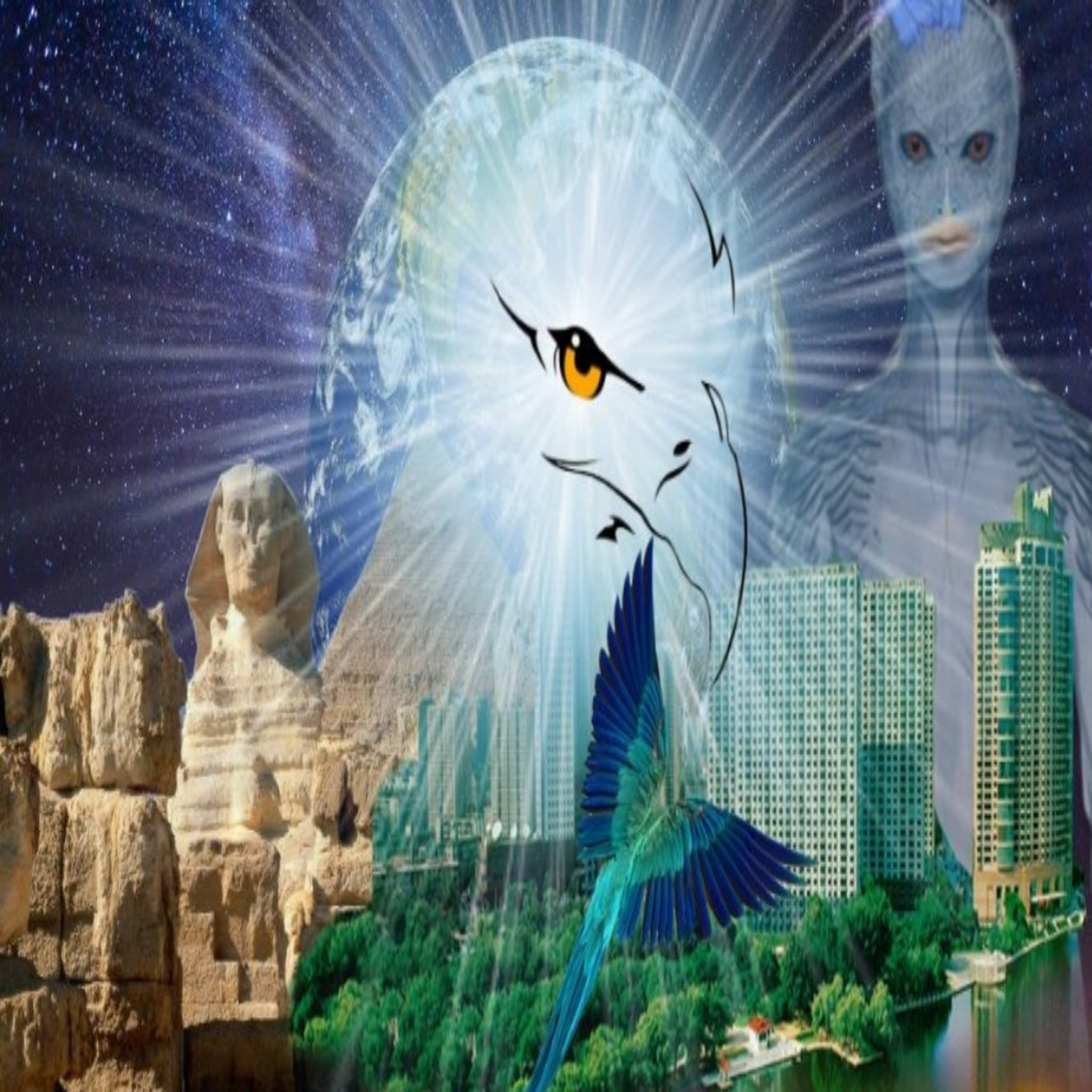 Extraterrestres Blue avians - Aviares azules 