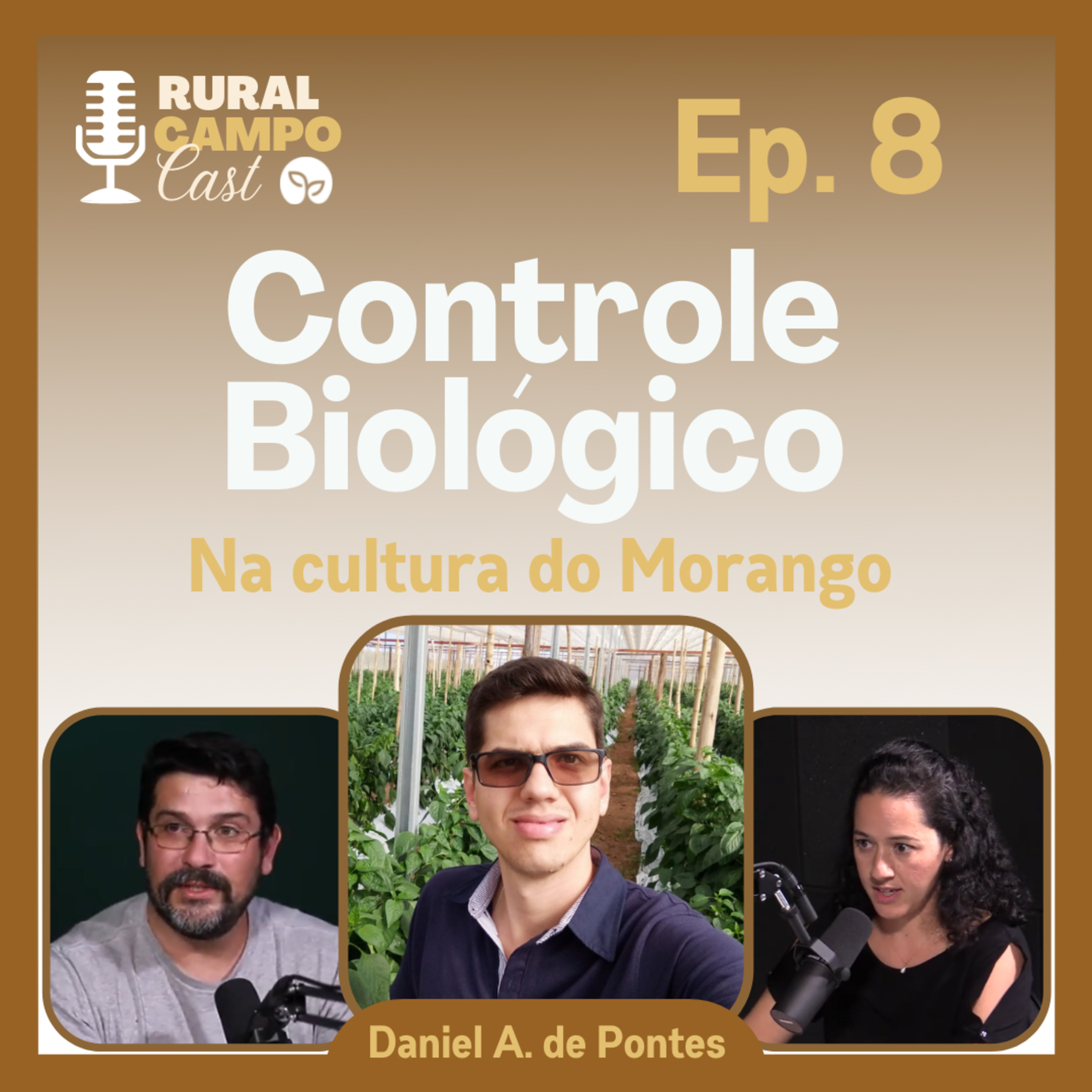 RURALCAMPOCast / Ep.8 - Controle biológico na cultura do morango episode artwork