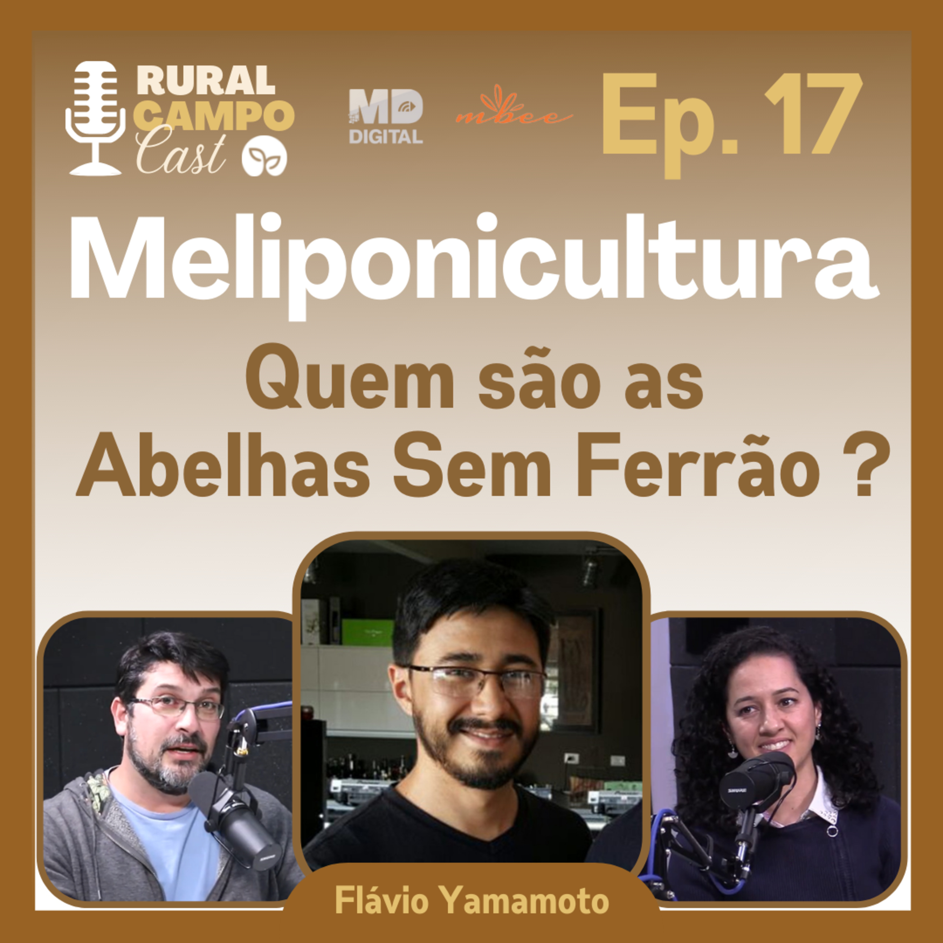 RuralCampoCast / Ep. 17 - Meliponicultura - Quem são as abelhas sem ferrão ? episode artwork