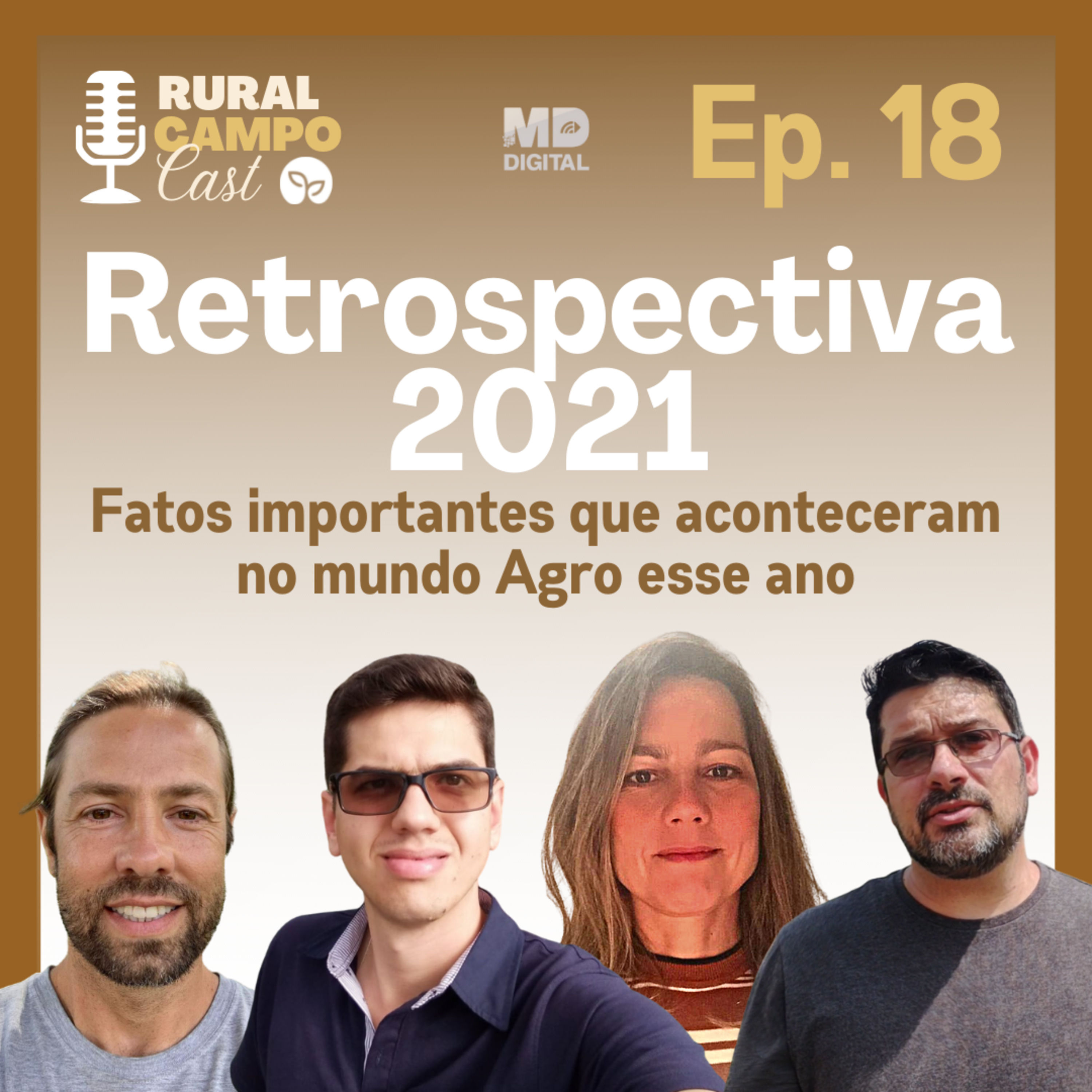 RuralCampoCast / Ep.18 - Retrospectiva 2021 - Os principais fatos que aconteceram no mundo do Agro episode artwork