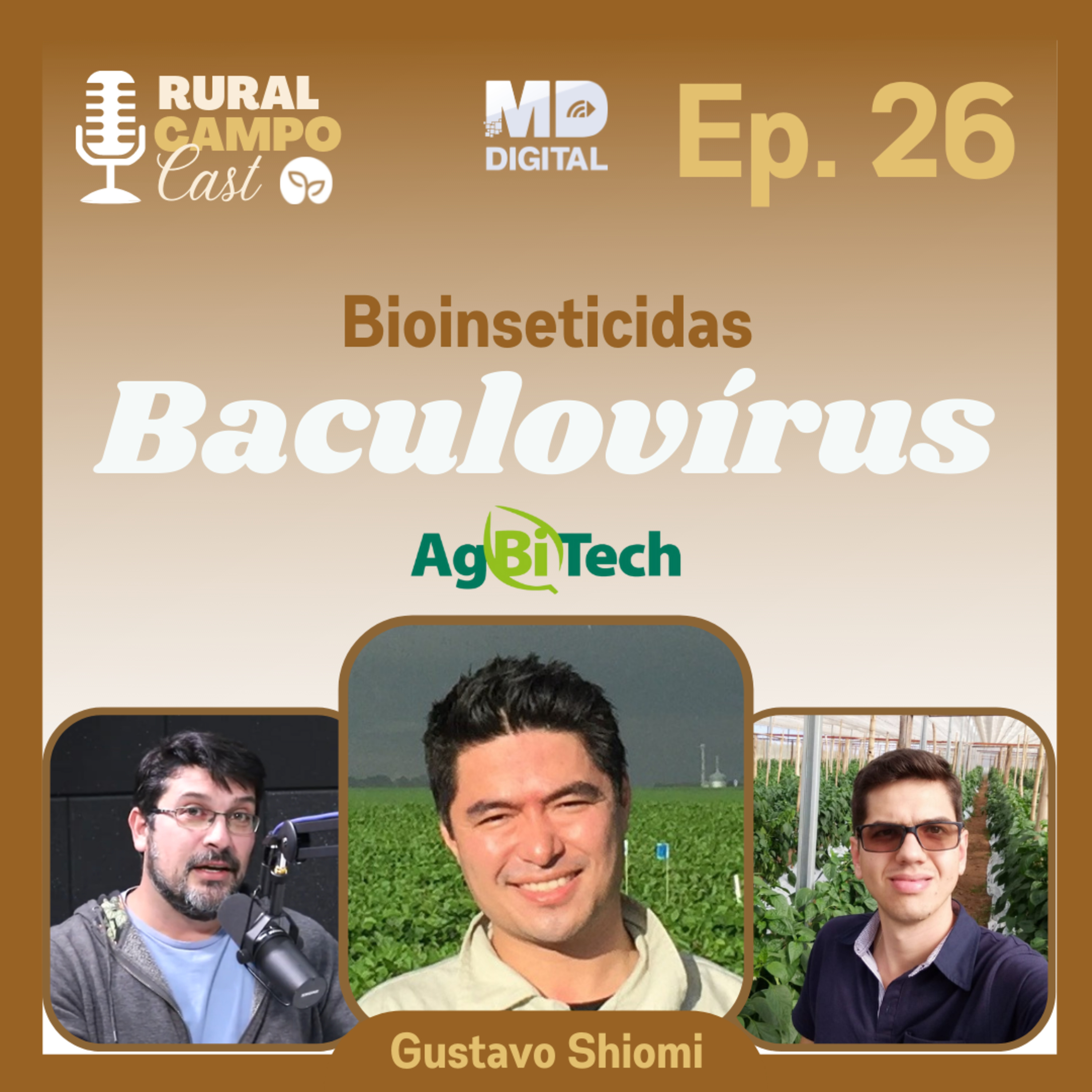 RuralCampoCast / Ep. 26. Bioinseticida - Baculovírus