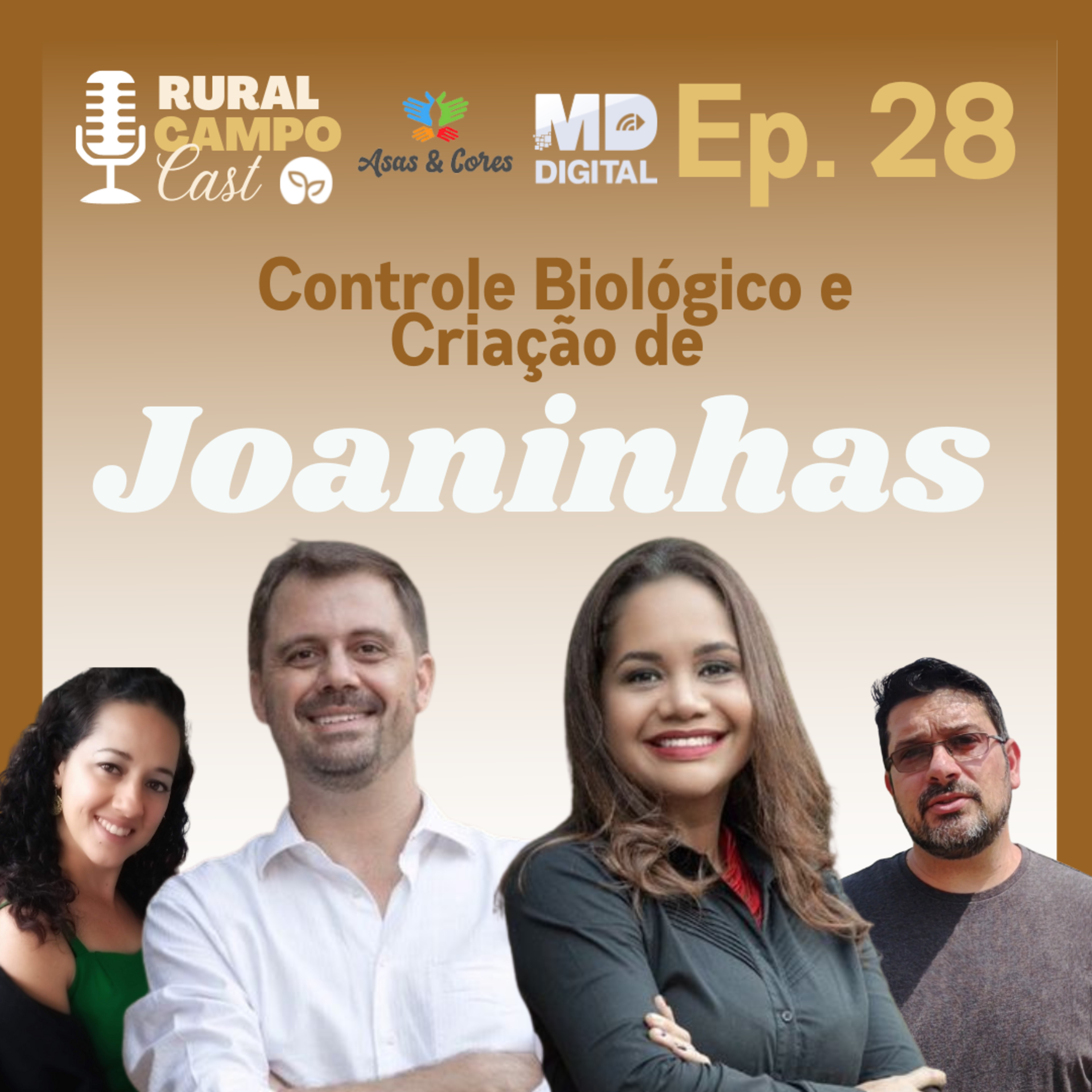 RuralCampoCast / Ep. 28 - Controle biológico e criação de Joaninhas episode artwork