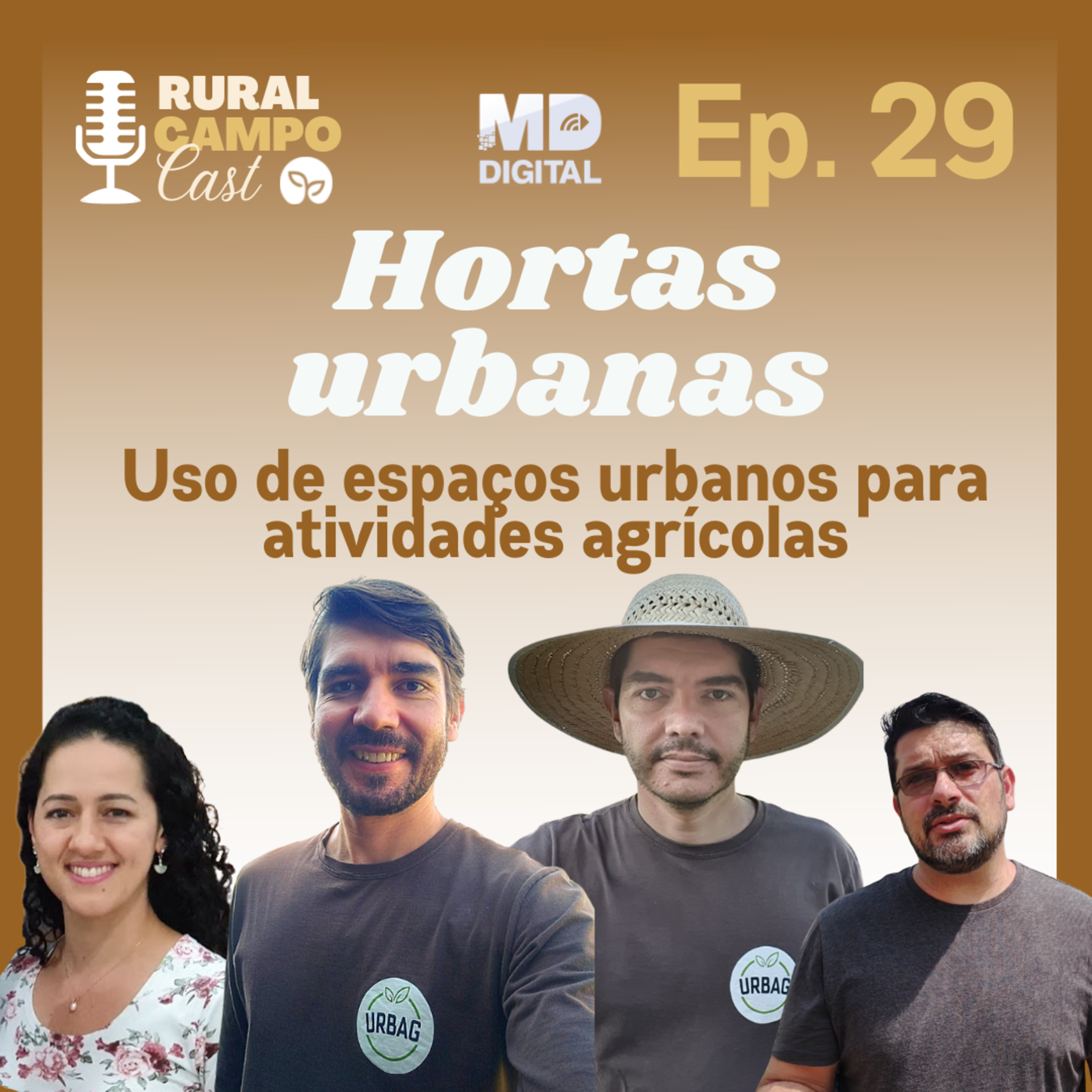 RuralCampoCast 29 / Hortas urbanas - Uso de espaços urbanos para atividades agrícolas episode artwork