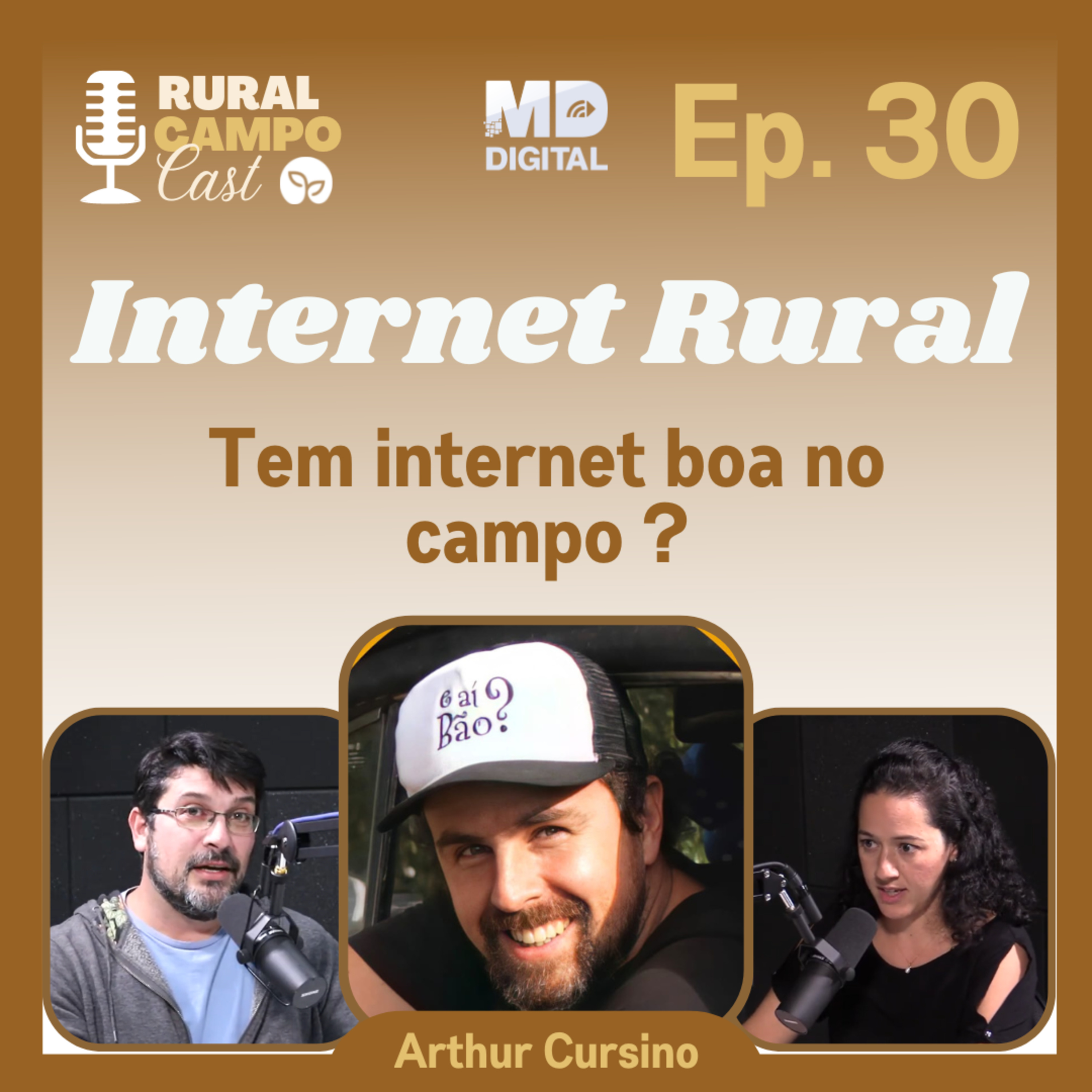 RuralCampoCast 30 / Internet rural - tem sinal bom no campo? episode artwork