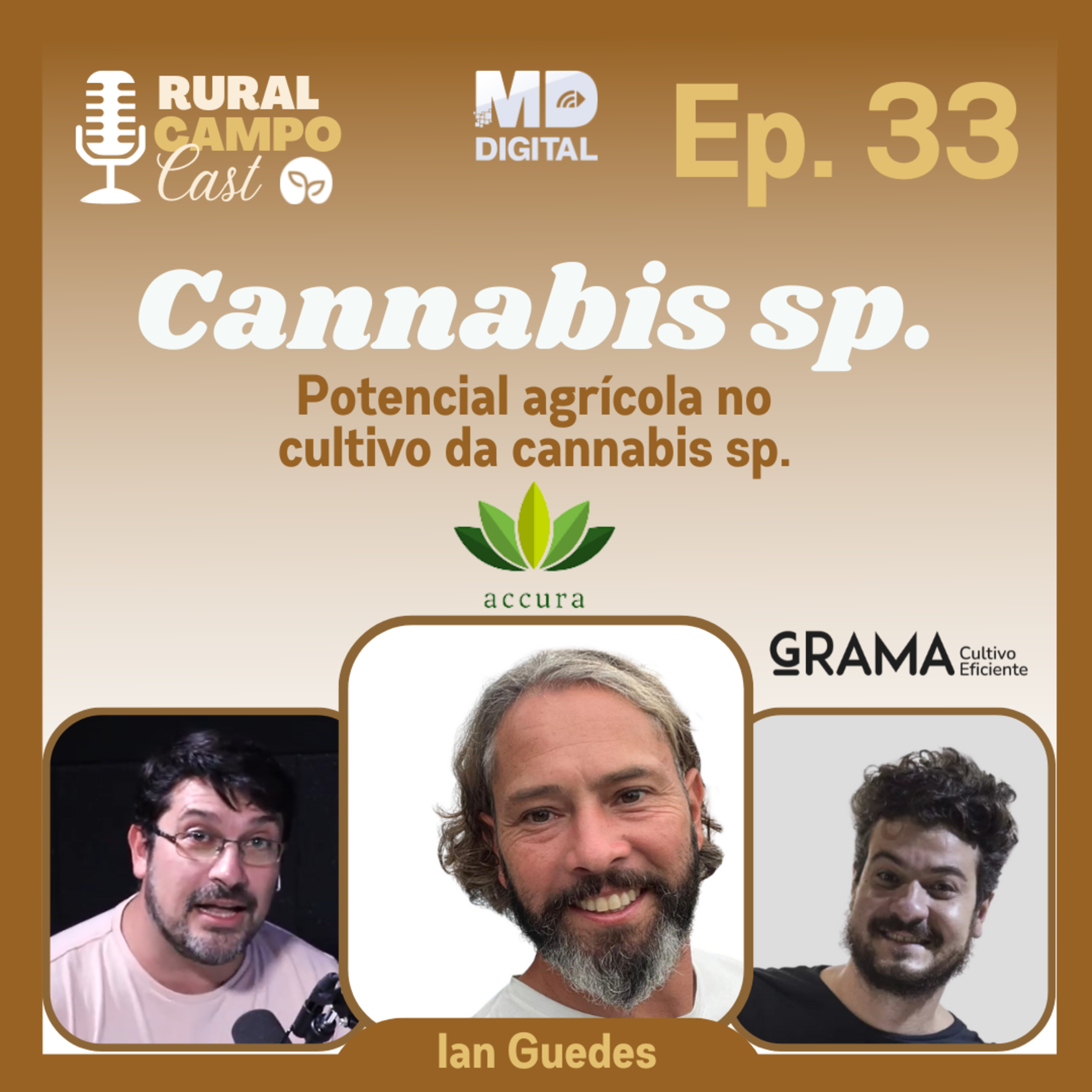 RuralCampoCast 33/ Potencial Agrícola no cultivo da Cannabis sp. episode artwork