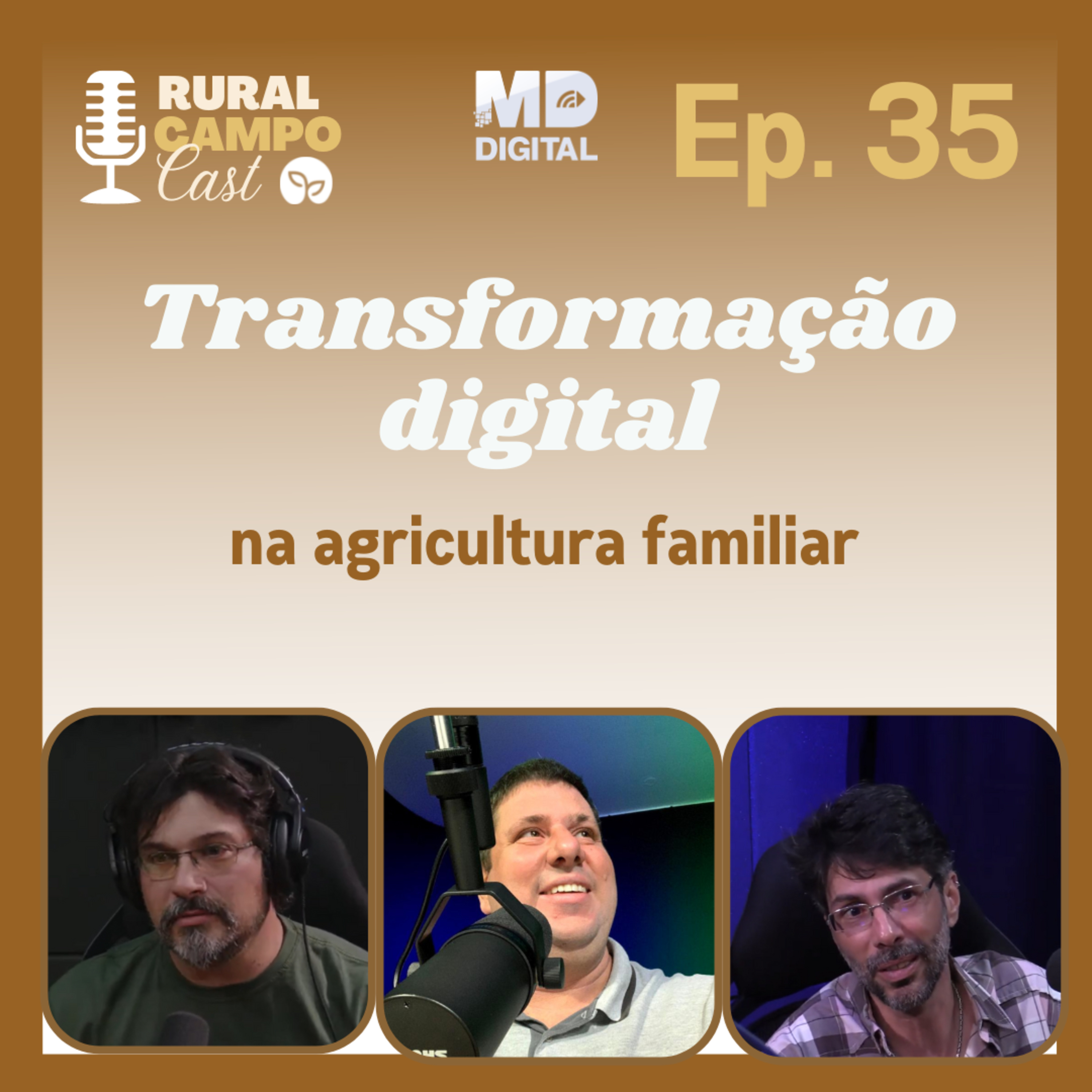 RuralCampoCast 35/ Transformação digital na agricultura familiar episode artwork