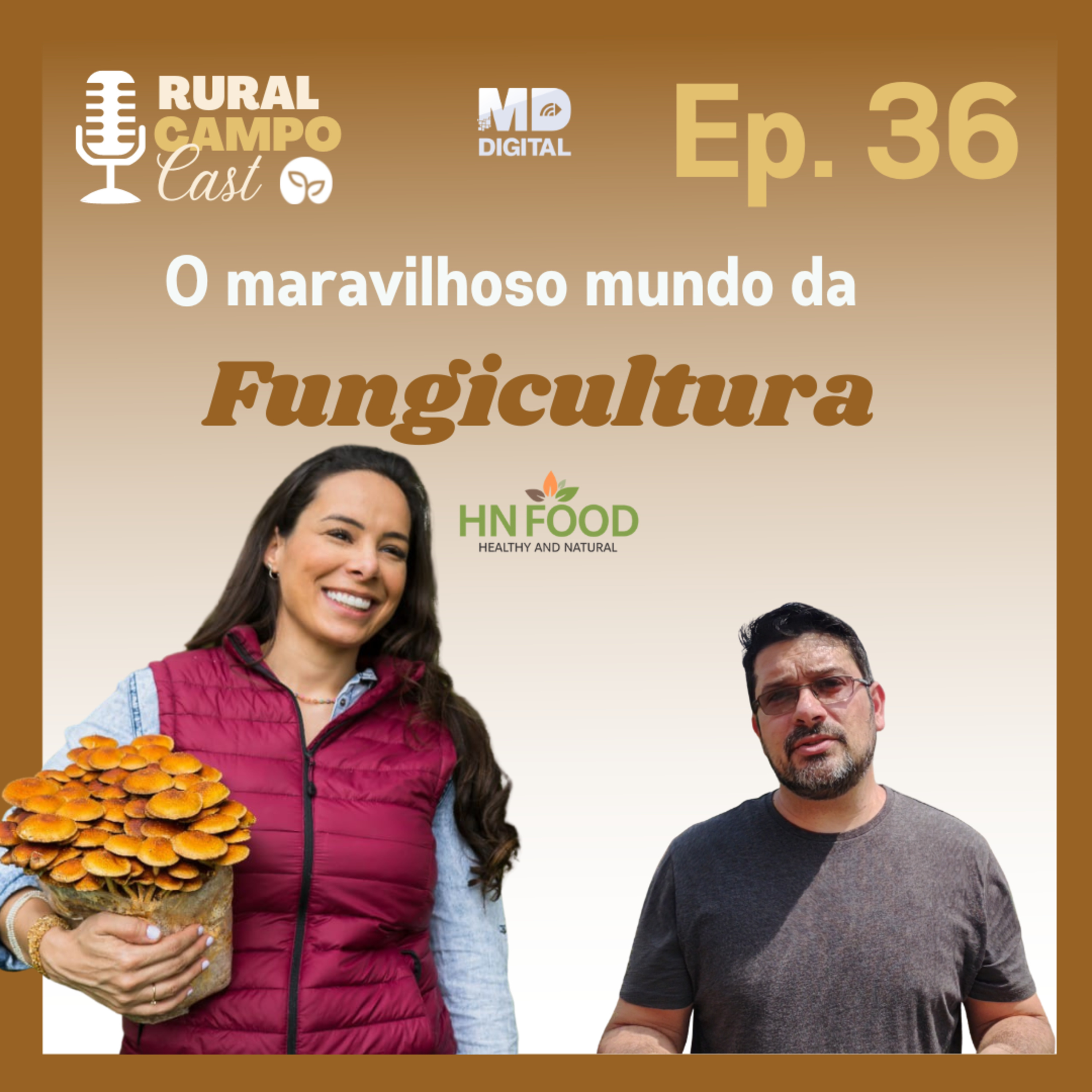 RuralCampoCast 36 / O maravilhoso mundo da fungicultura episode artwork