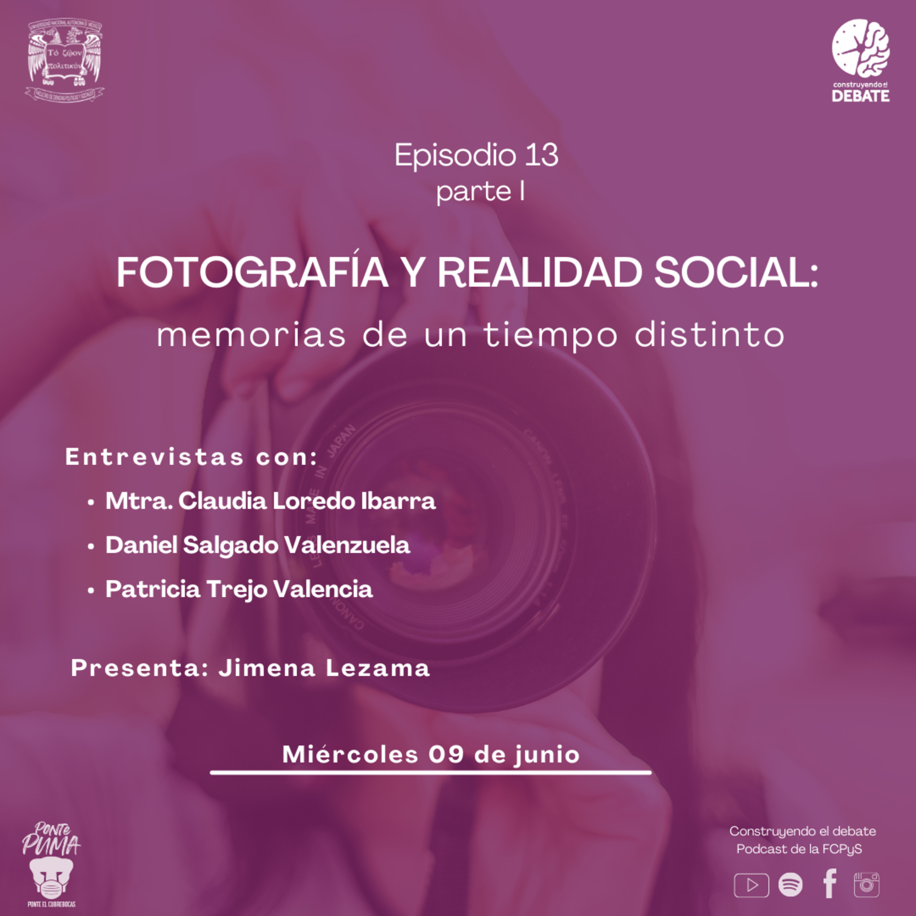 Ep.13 Fotografía y realidad social: memorias de un tiempo distinto (parte 1) episode artwork