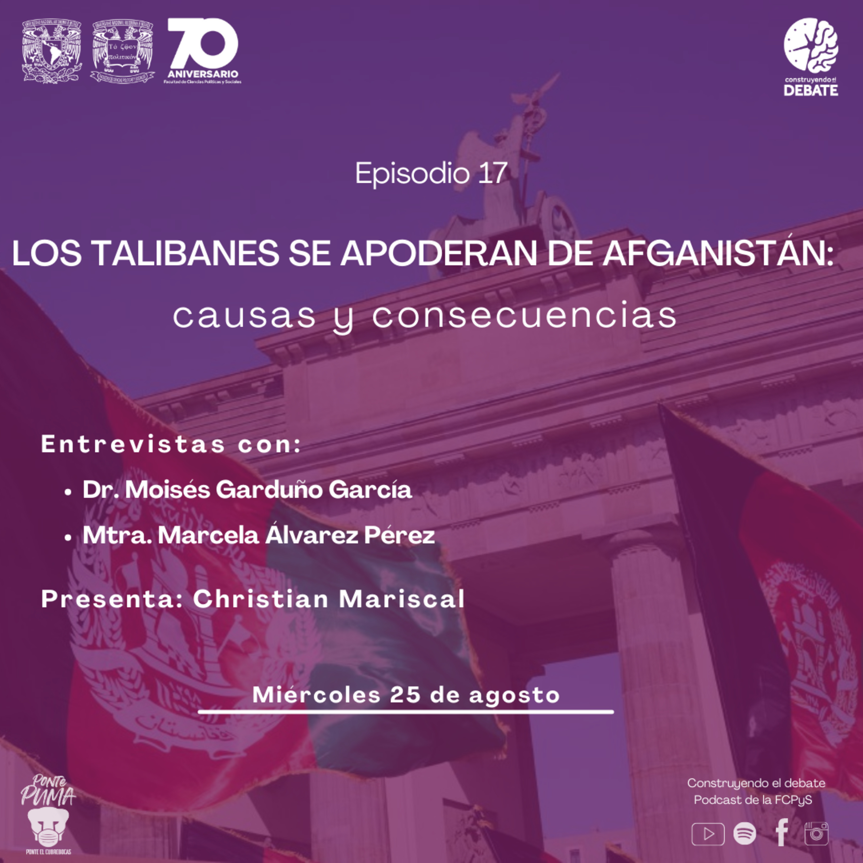 Ep.17 Los talibanes se apoderan de Afganistán: causas y consecuencias episode artwork
