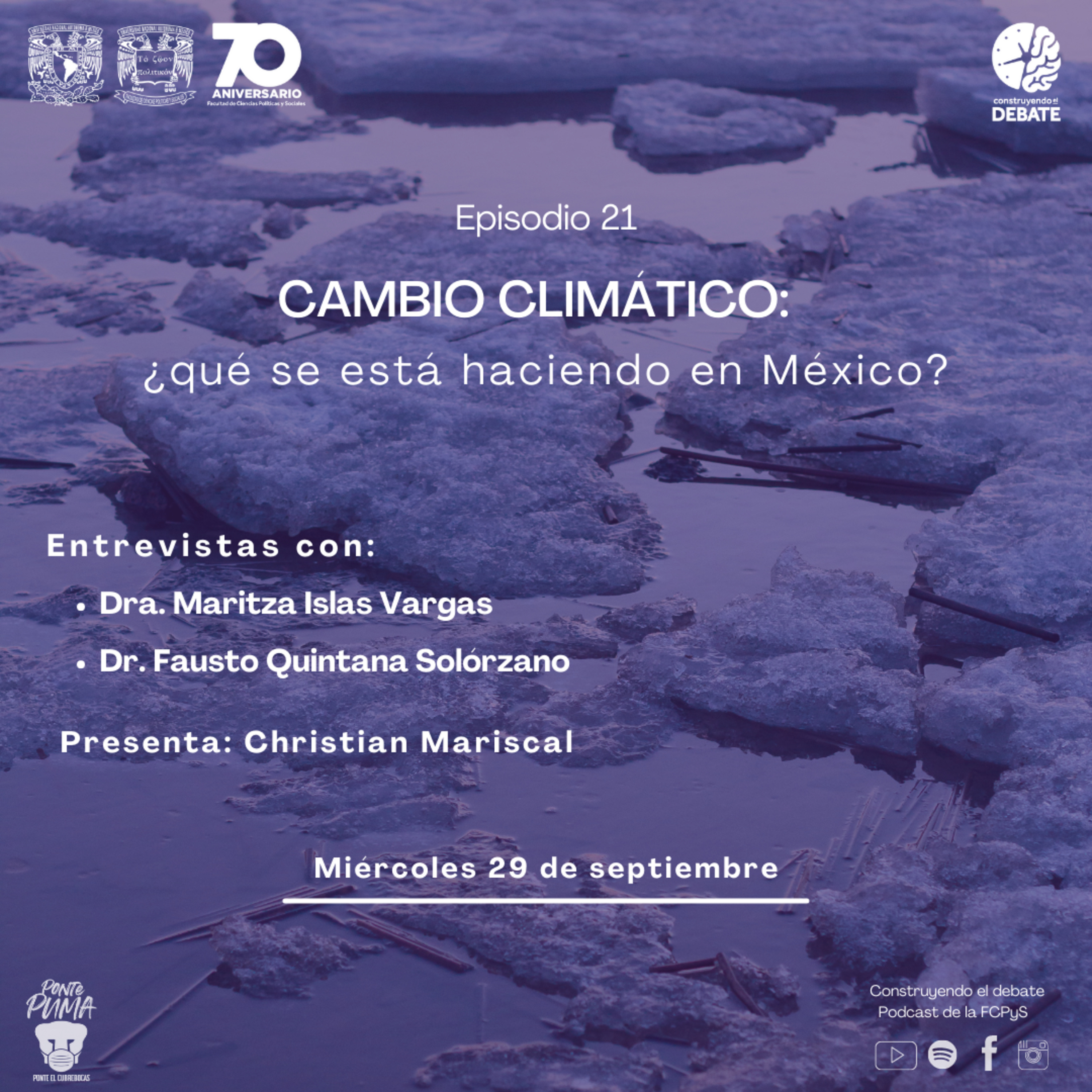 Ep.21 Cambio Climático: ¿qué se está haciendo en México? episode artwork
