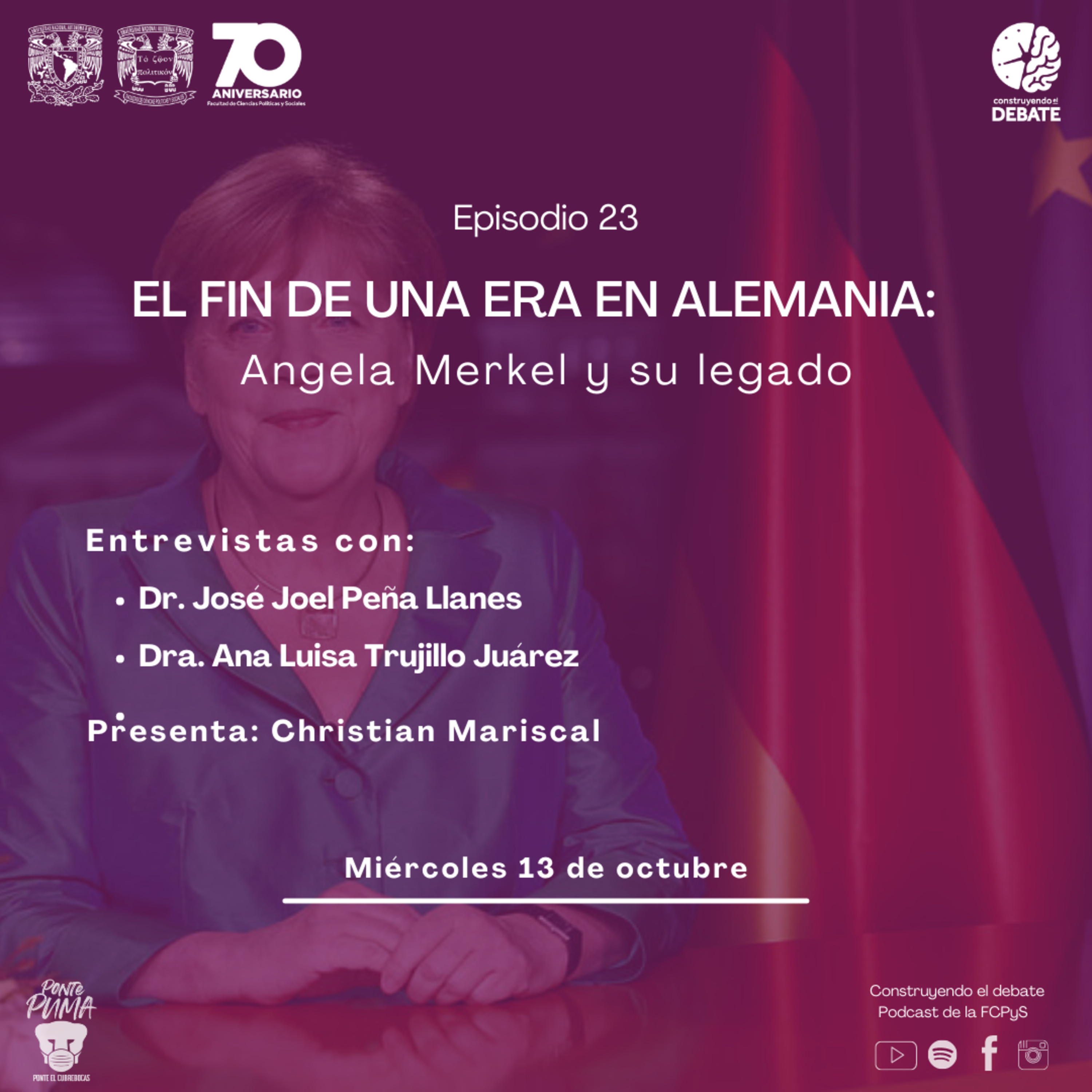 Ep.23 El fin de una era en Alemania: Angela Merkel y su legado episode artwork