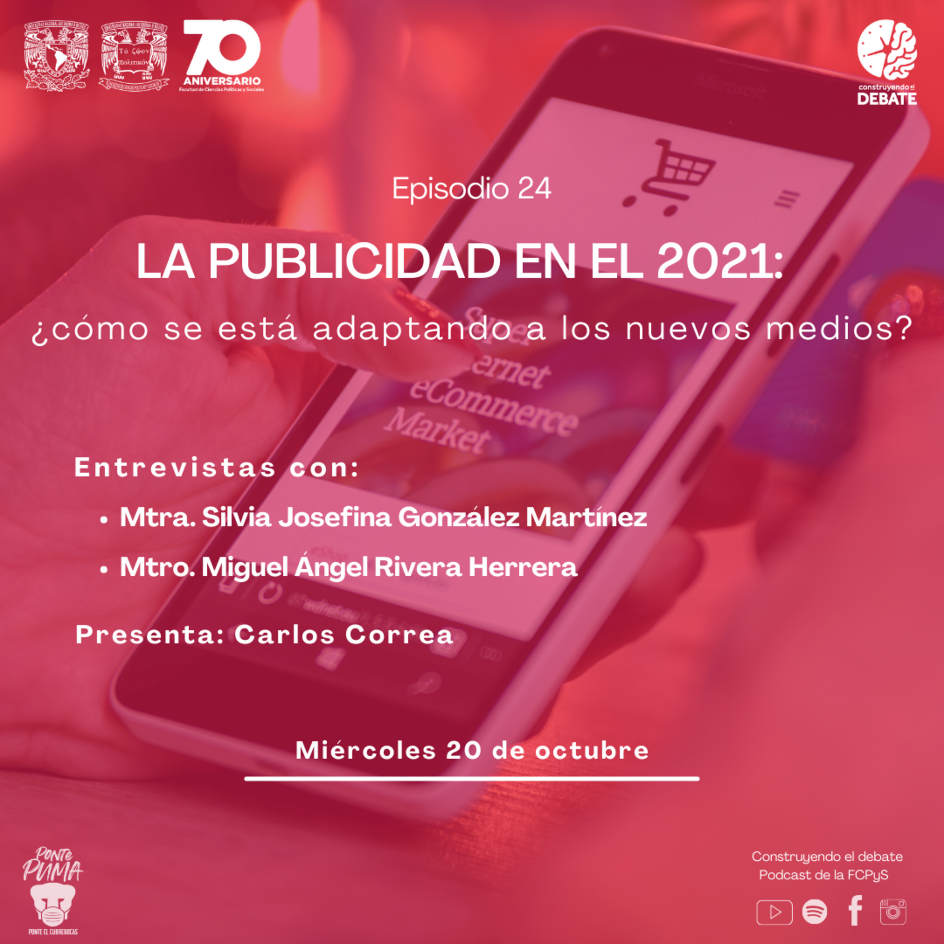 Ep.24 La publicidad en el 2021: ¿cómo se está adaptando a los nuevos medios? episode artwork