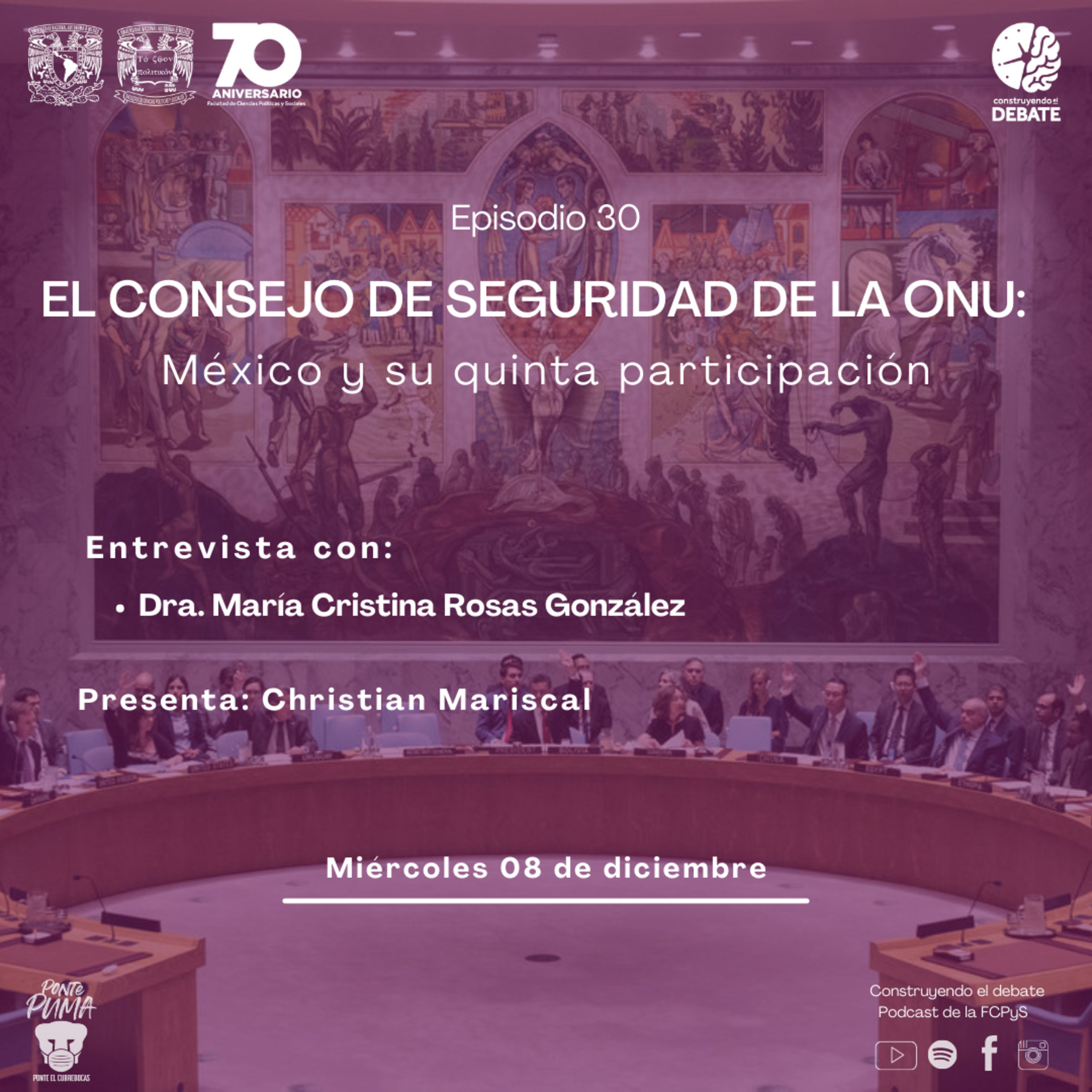Ep.30 El Consejo de Seguridad de la ONU: México y su quinta participación episode artwork