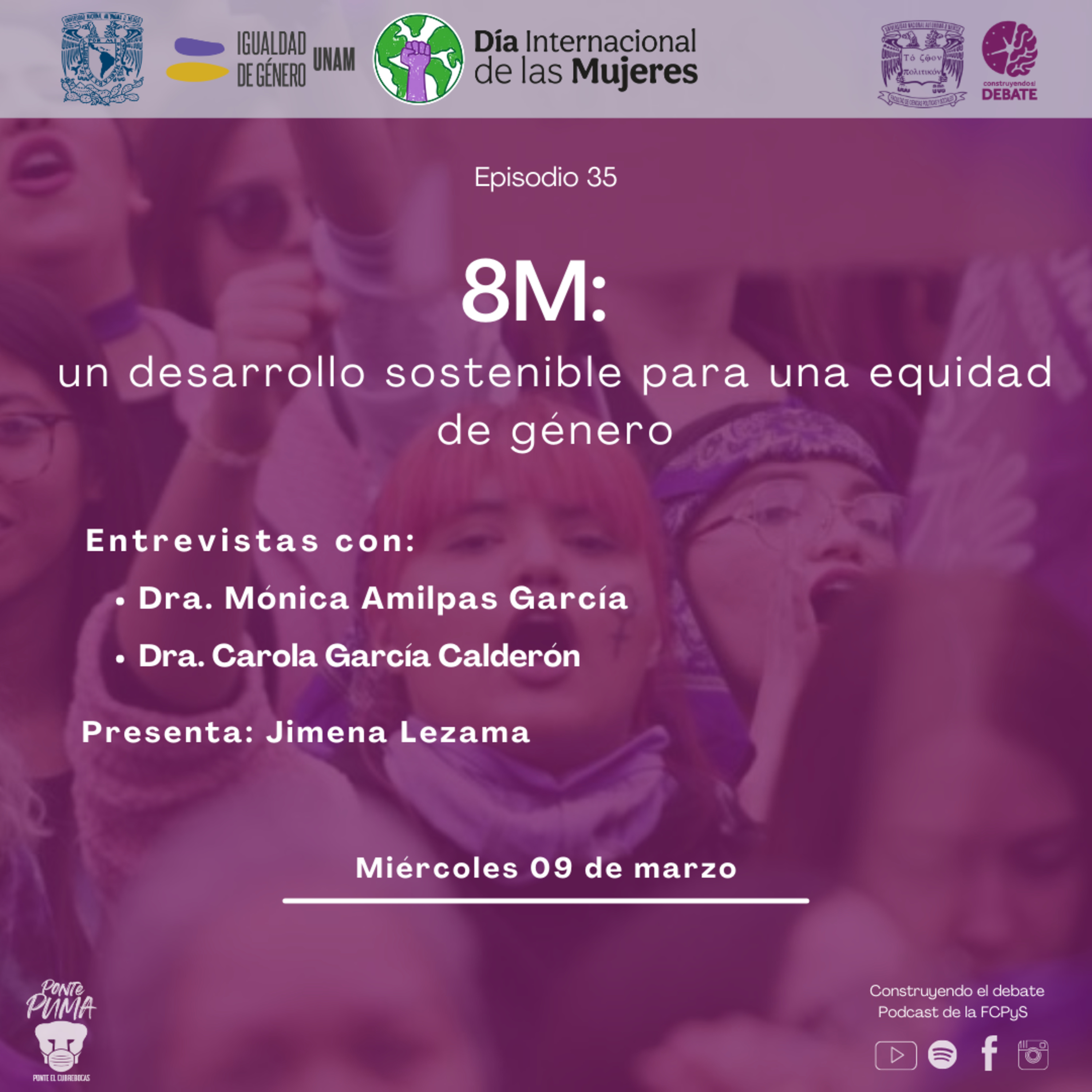 Ep.35 8M: un desarrollo sostenible para una equidad de género episode artwork