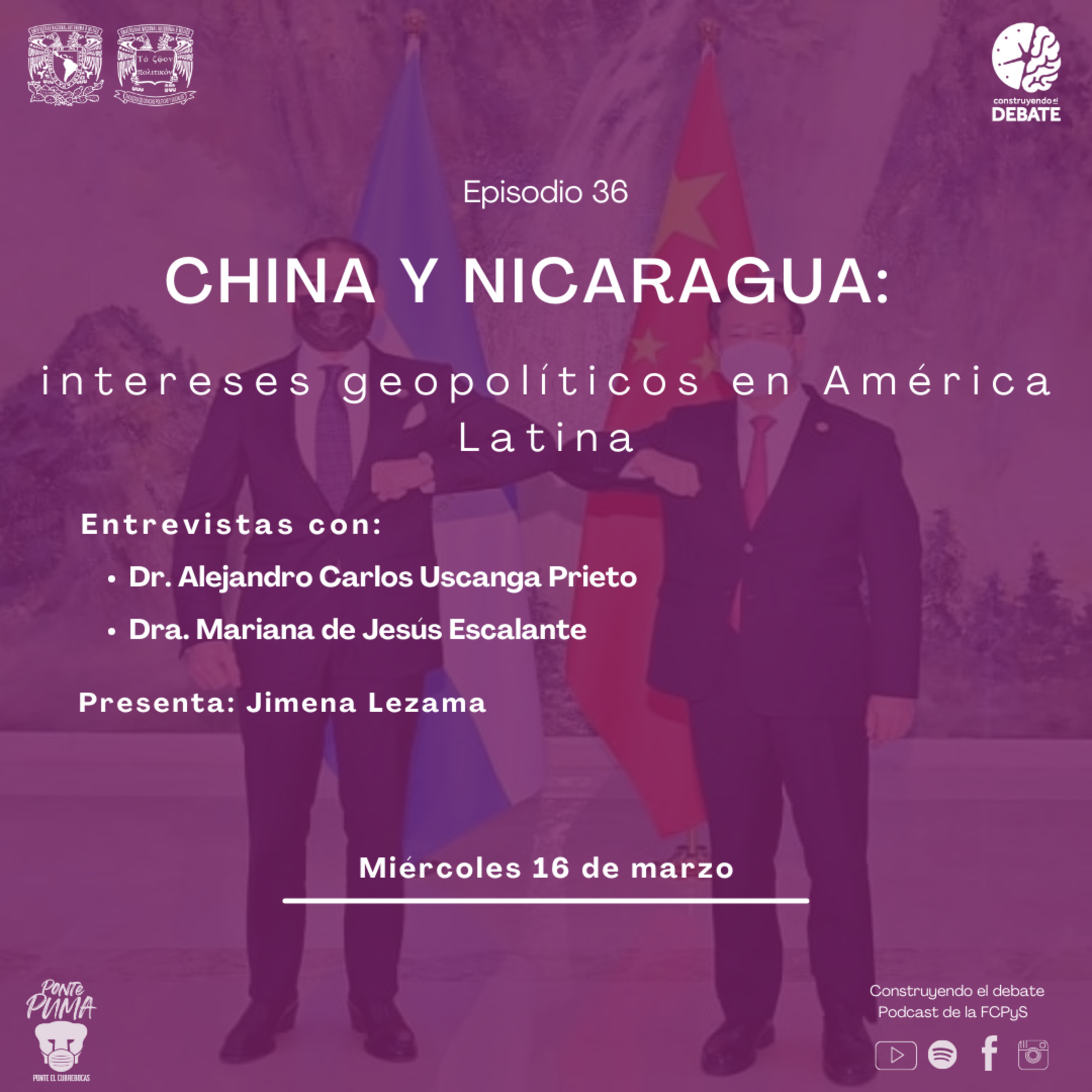 Ep.36 China y Nicaragua: intereses geopolíticos en América Latina episode artwork