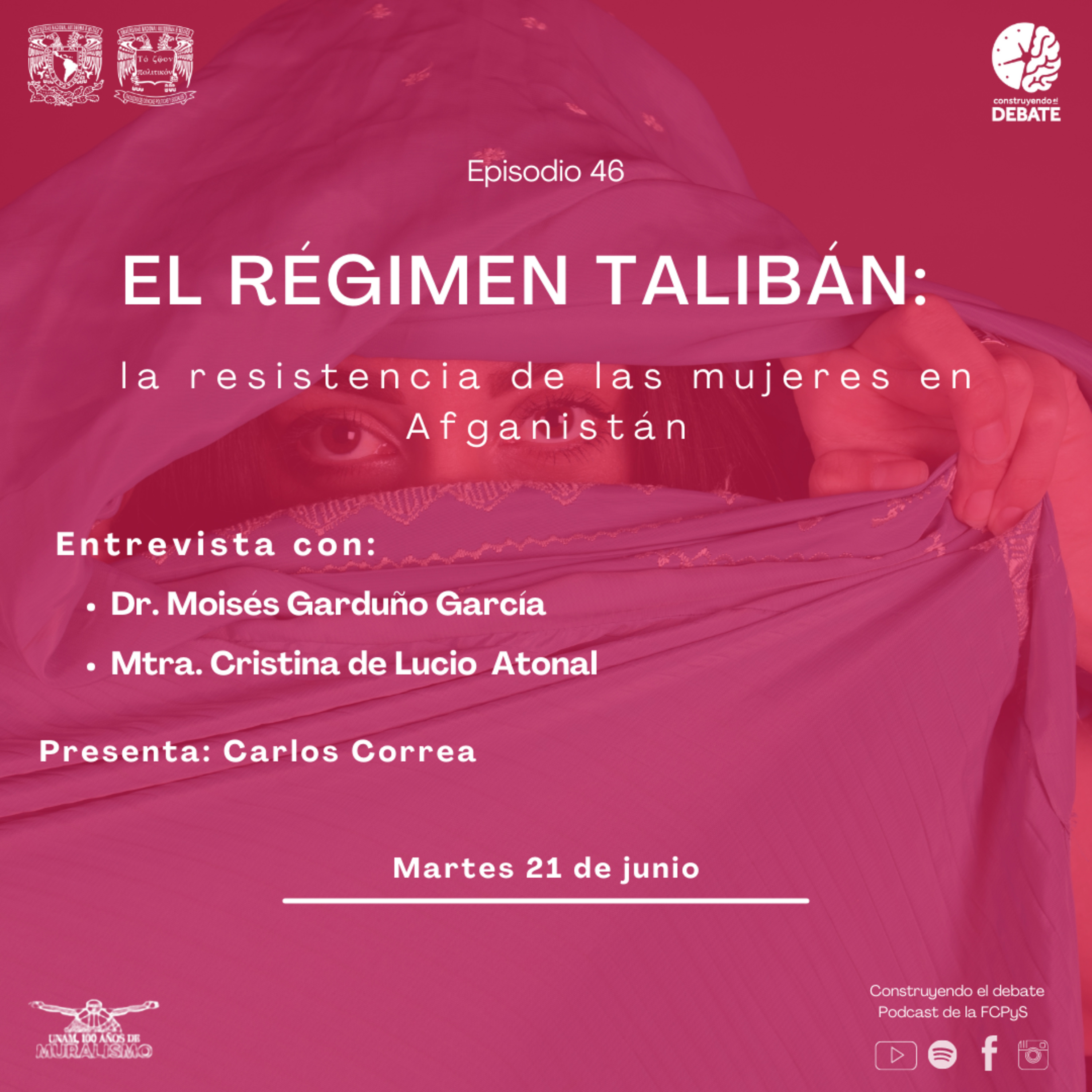 Ep. 46 El régimen Talibán: la resistencia de las mujeres en Afganistán episode artwork