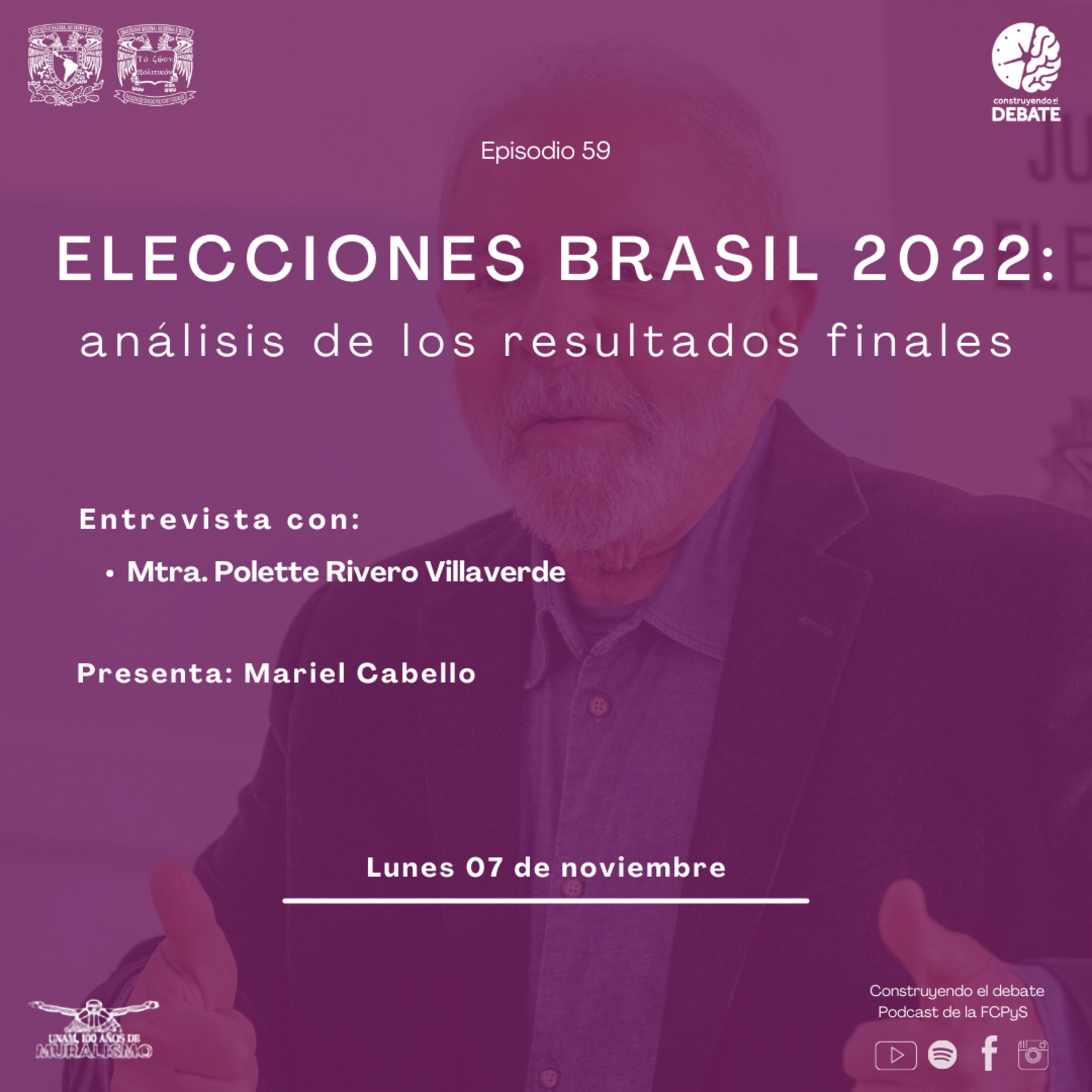 Ep. 59 Elecciones Brasil 2022: análisis de los resultados finales episode artwork