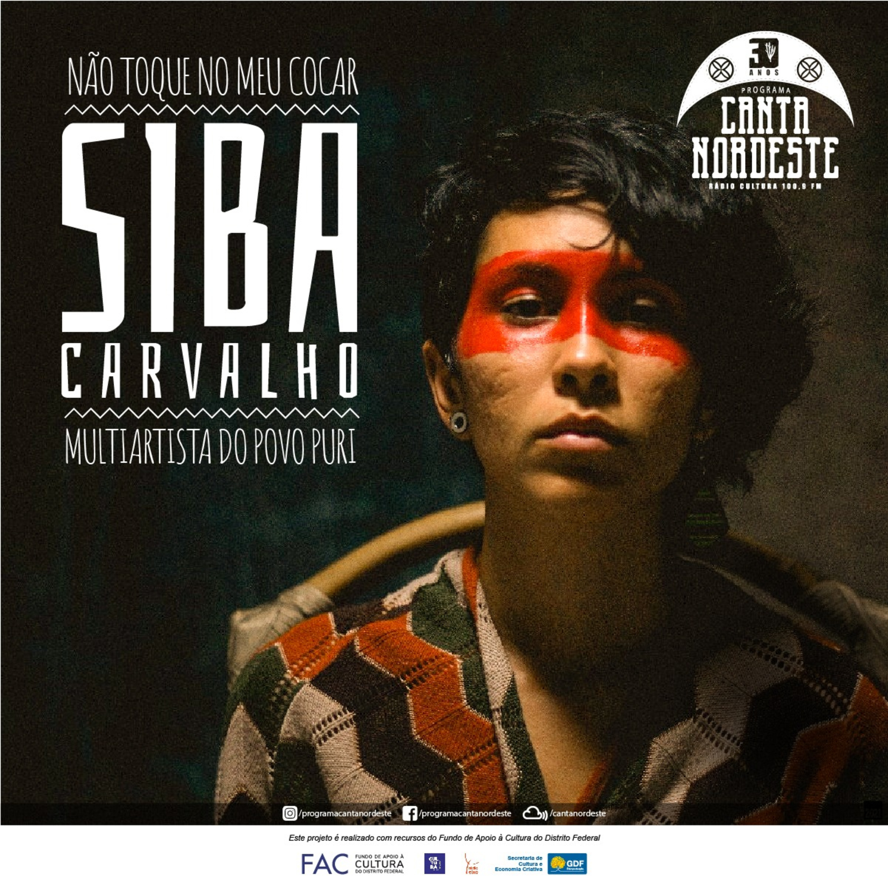 #3 - Não toque no meu cocar! Siba Carvalho, multiartista do povo Puri episode artwork