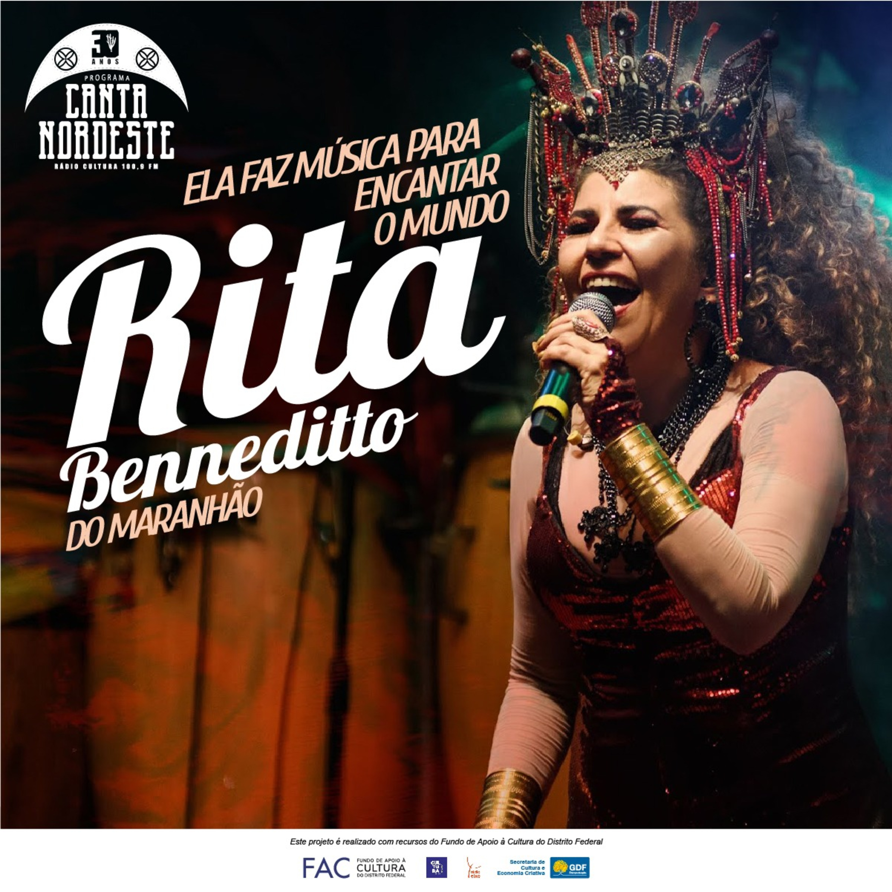 #5 - Ela faz música pra encantar o mundo: Rita Benneditto do Maranhão episode artwork