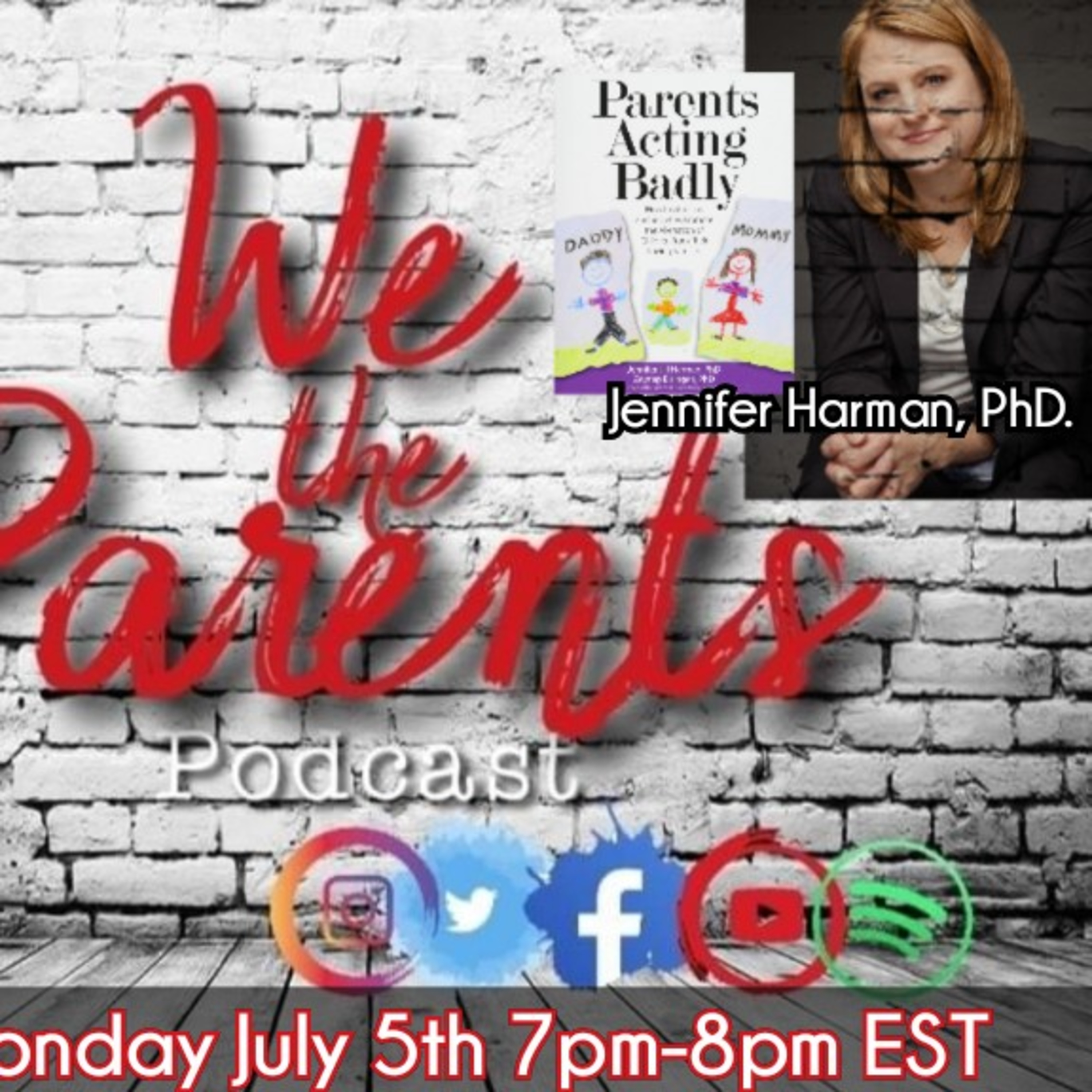 We the Parents Podcast: Episode 20- Dr. Jennifer Harman episode artwork