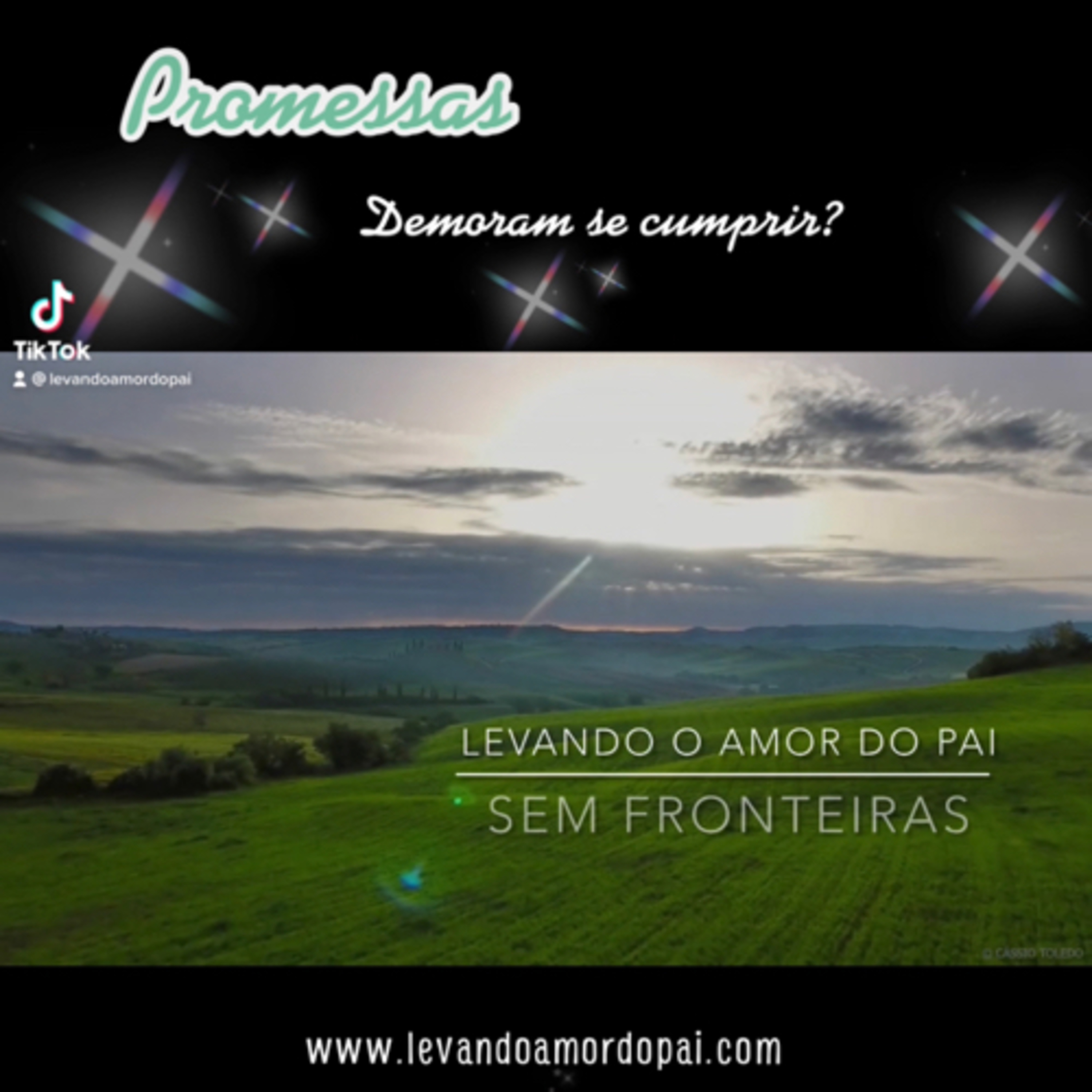 Promessas, demoram se cumprir? 2 Pedro 3:9 #levandoamordopai #cristaos #louvores #biblia episode artwork