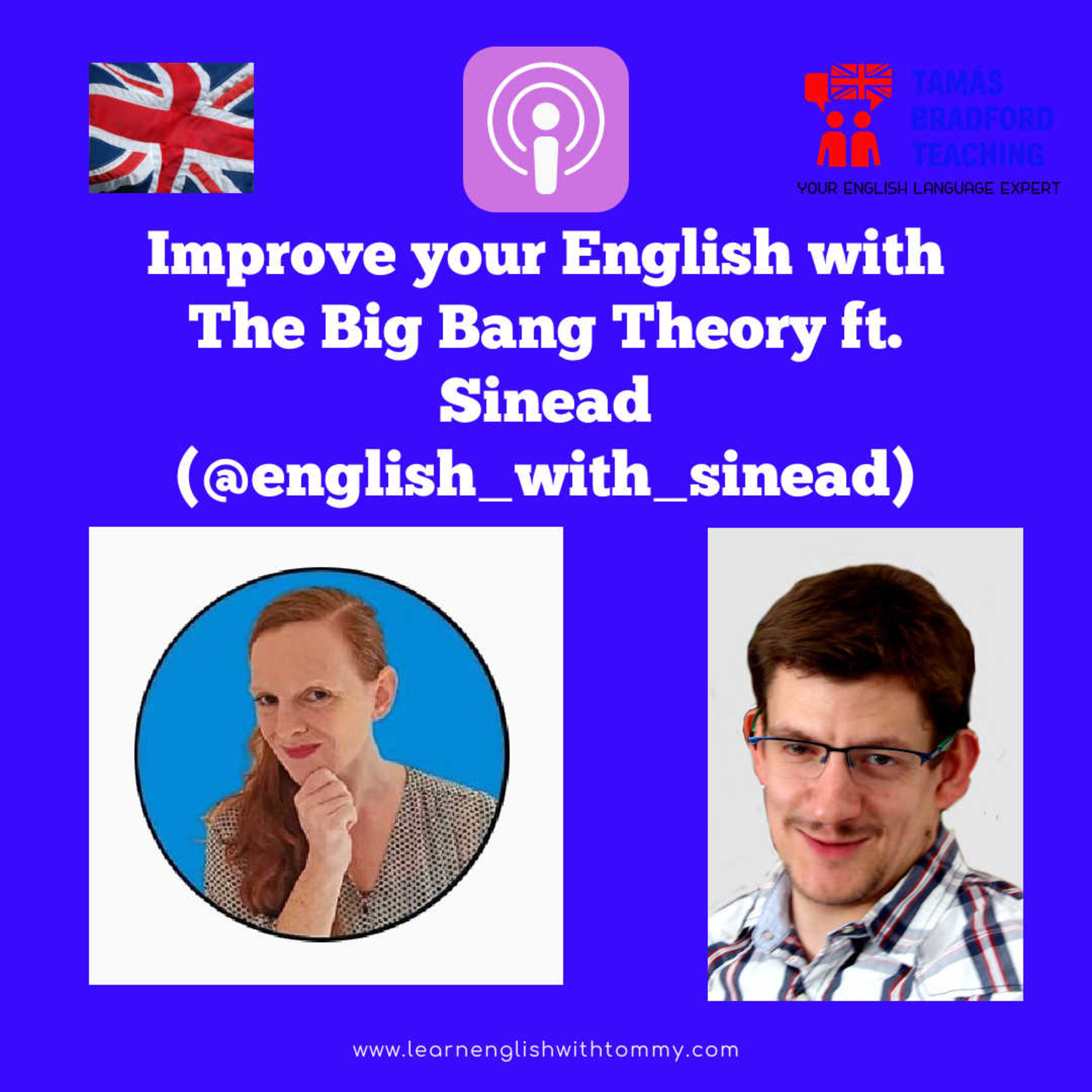 Improve your English with The Big Bang Theory (ft @english_with_sinead) episode artwork