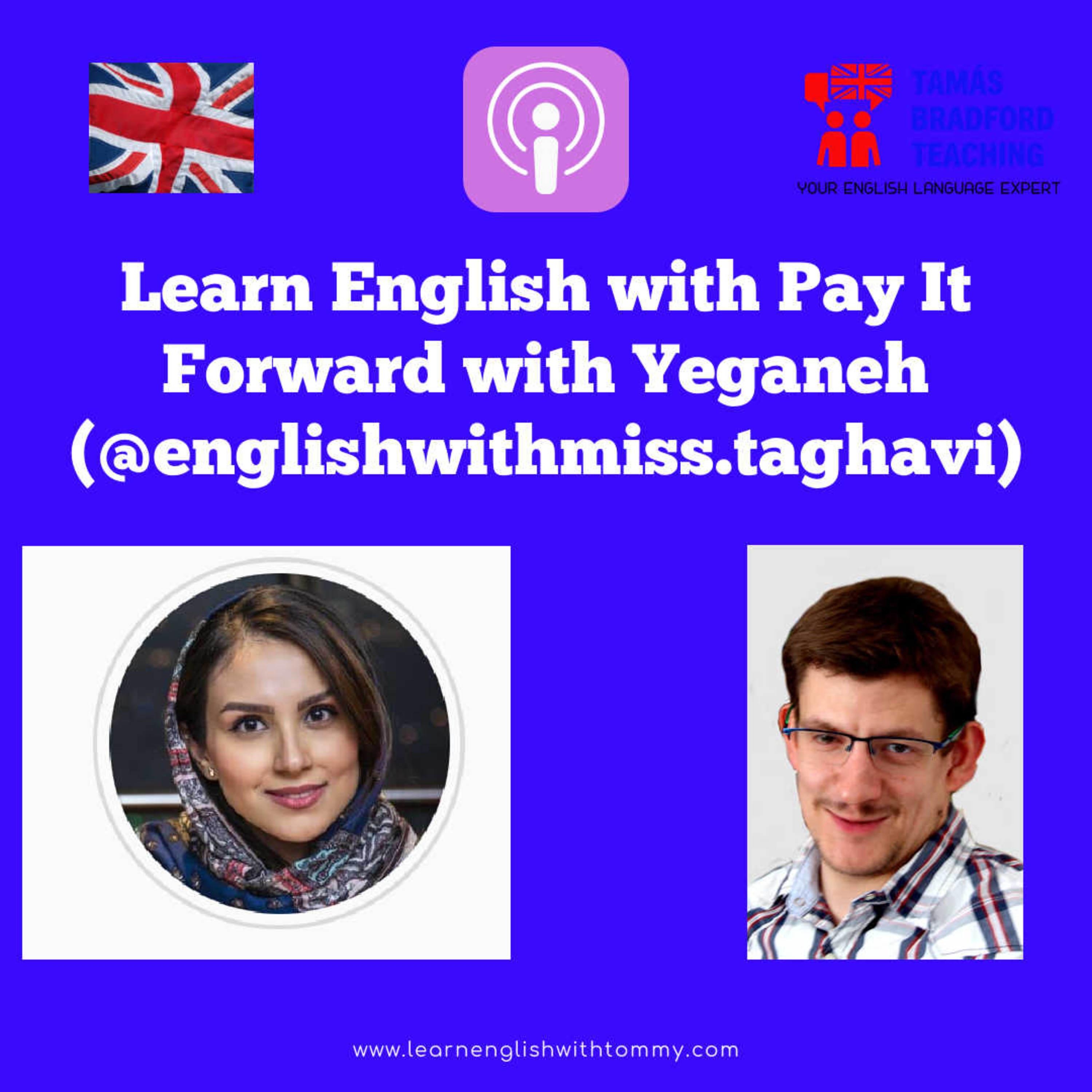 Learn English with Pay It Forward presented by Yeganeh (@englishwithmiss.taghavi) episode artwork