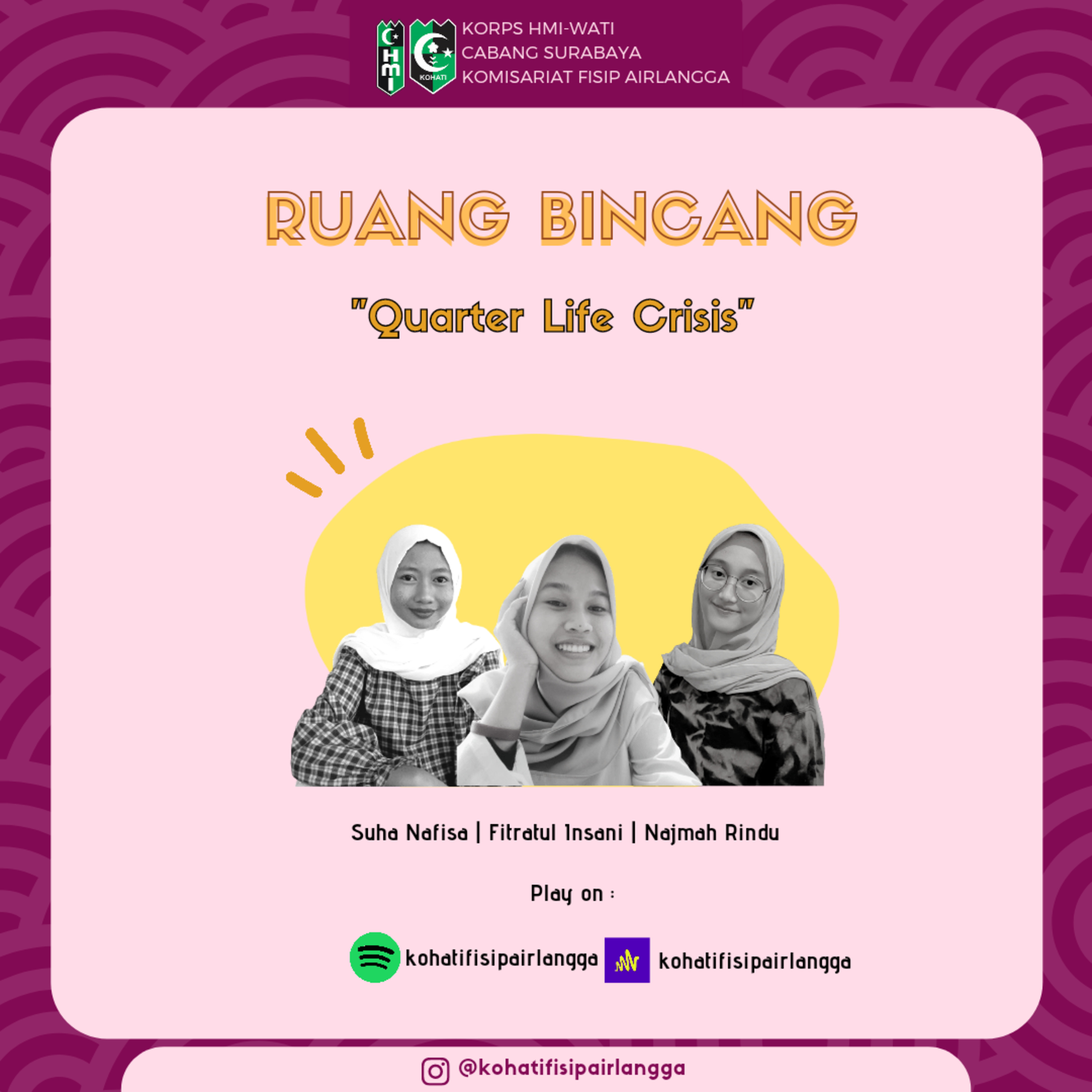 Ruang Bincang Episode 3 - Quarter Life Crisis episode artwork