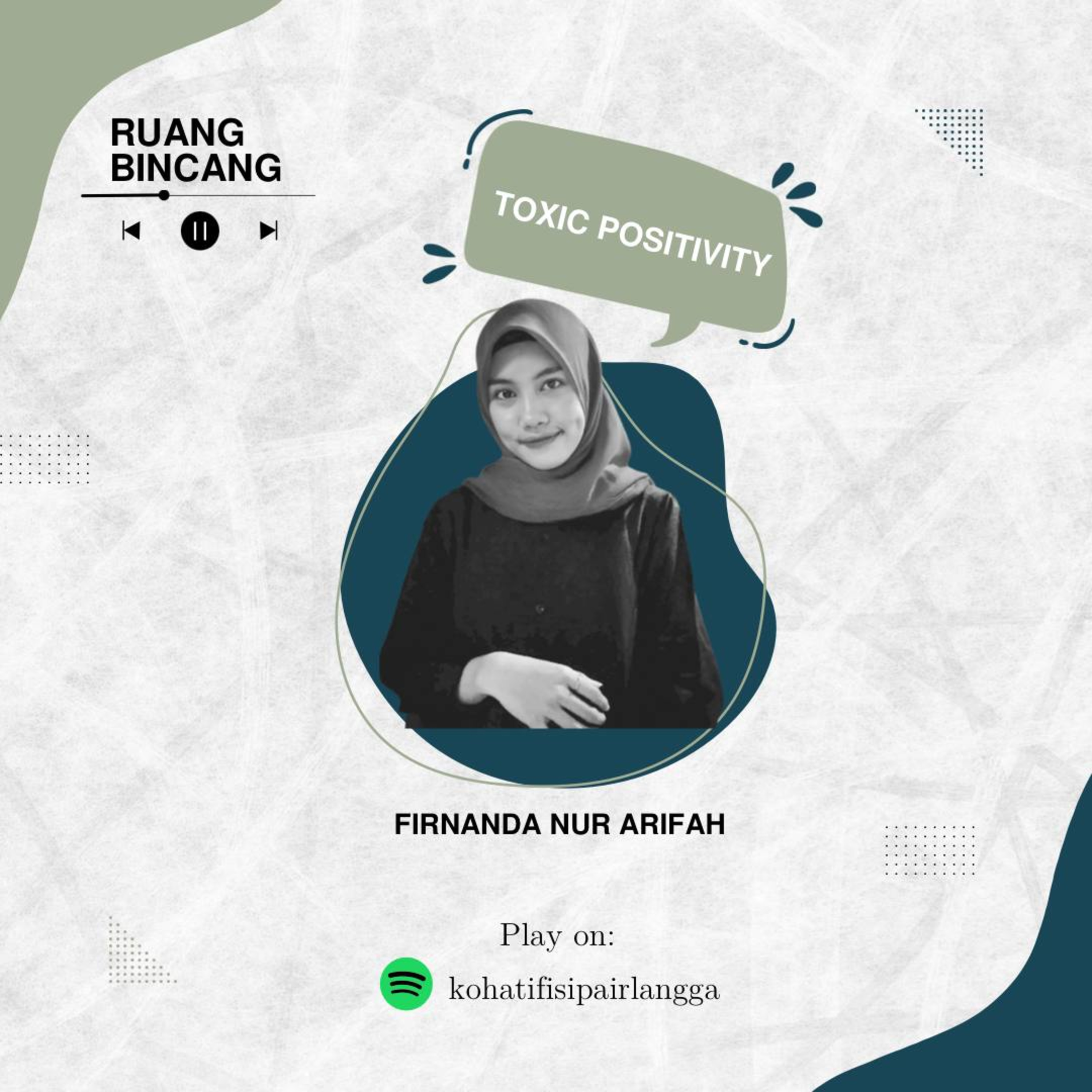 Ruang Bincang - Episode 4 Toxic Positivity  episode artwork