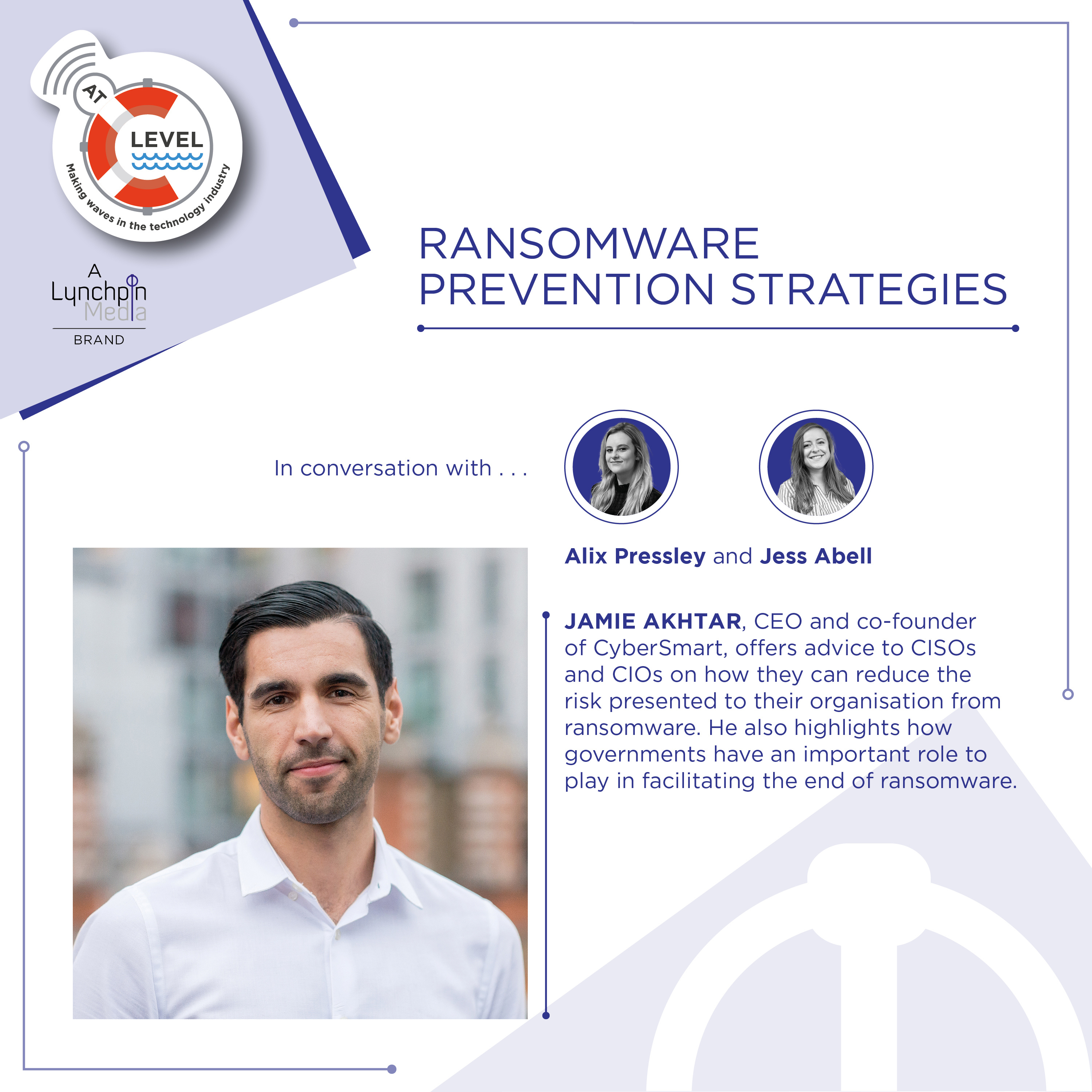Jamie Akhtar, CEO and co-founder of CyberSmart  episode artwork