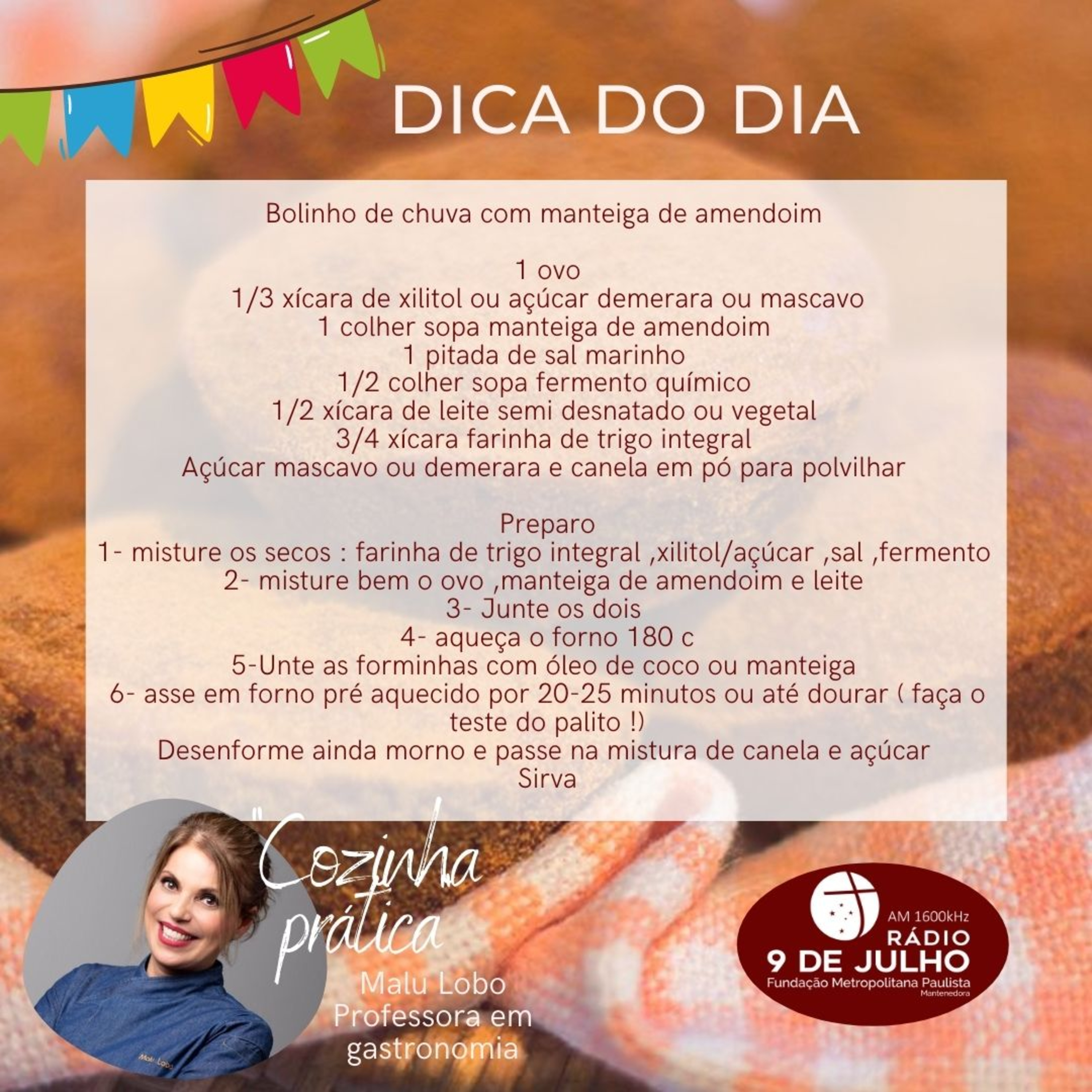 DICA DO DIA - "COZINHA PRATICA" - Receitas práticas para Festas Juninas episode artwork