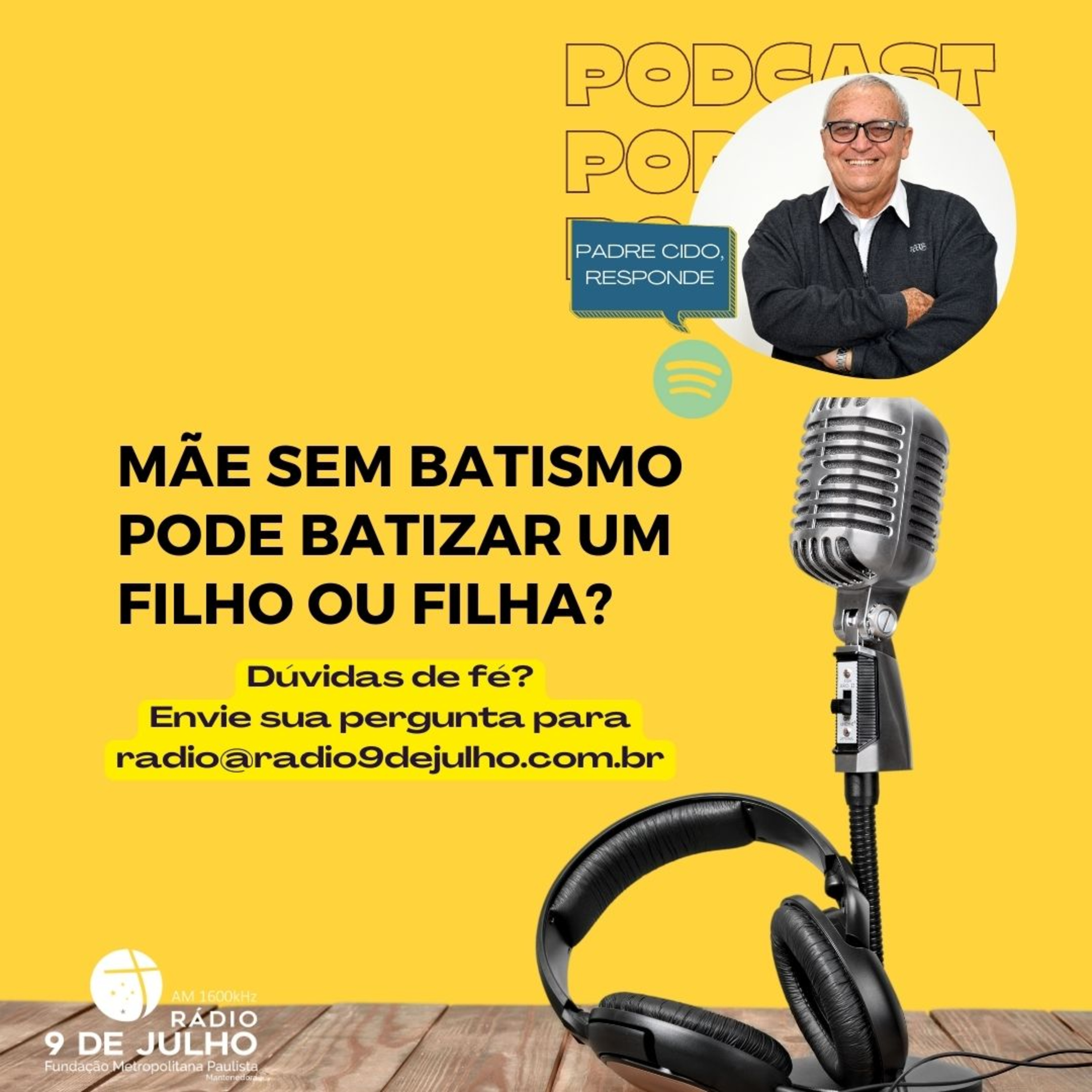  PE CIDO RESPONDE: Mãe sem Batismo pode batizar um filho ou filha? episode artwork