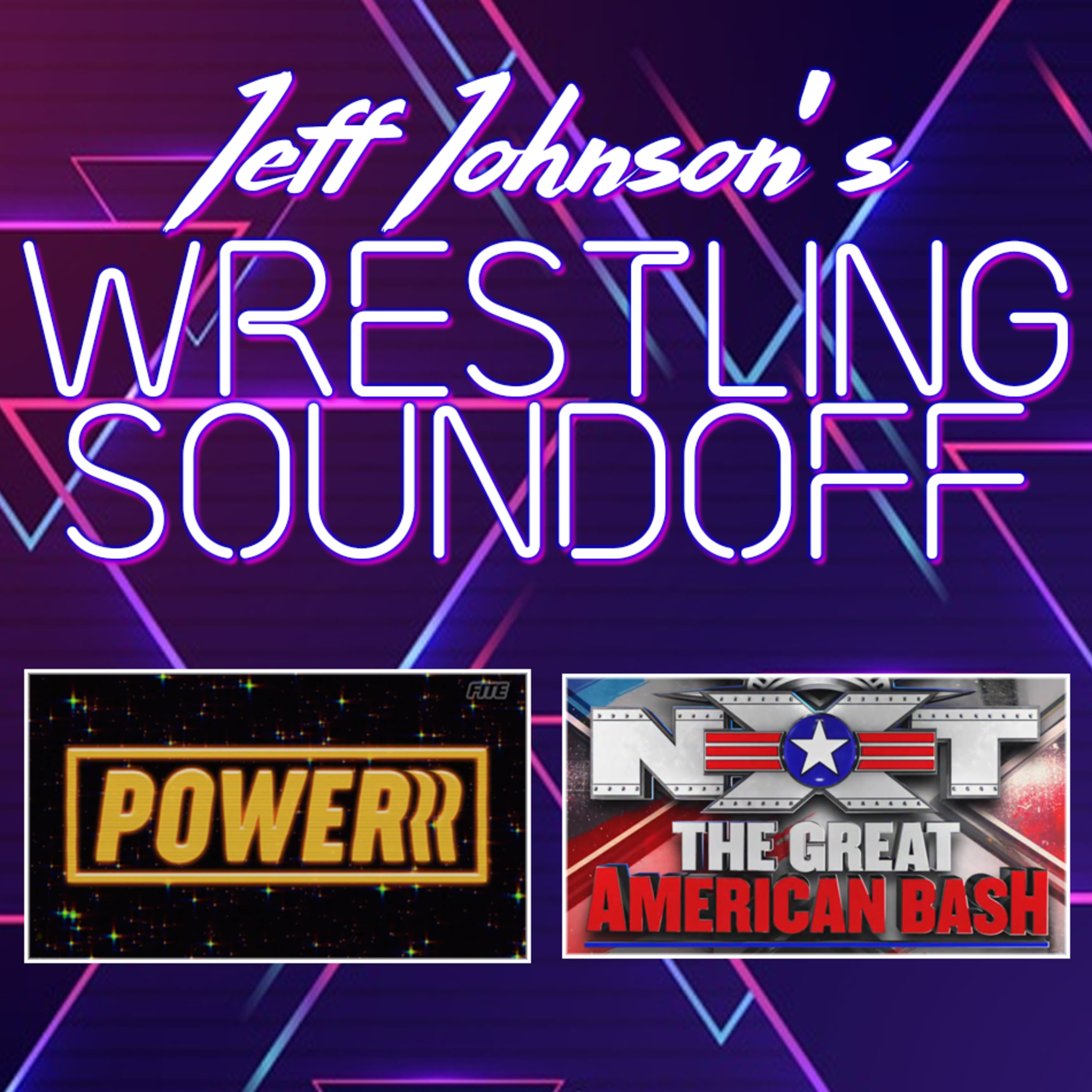 July 7, 2021 - NWA Powerrr and NXT Great American Bash episode artwork