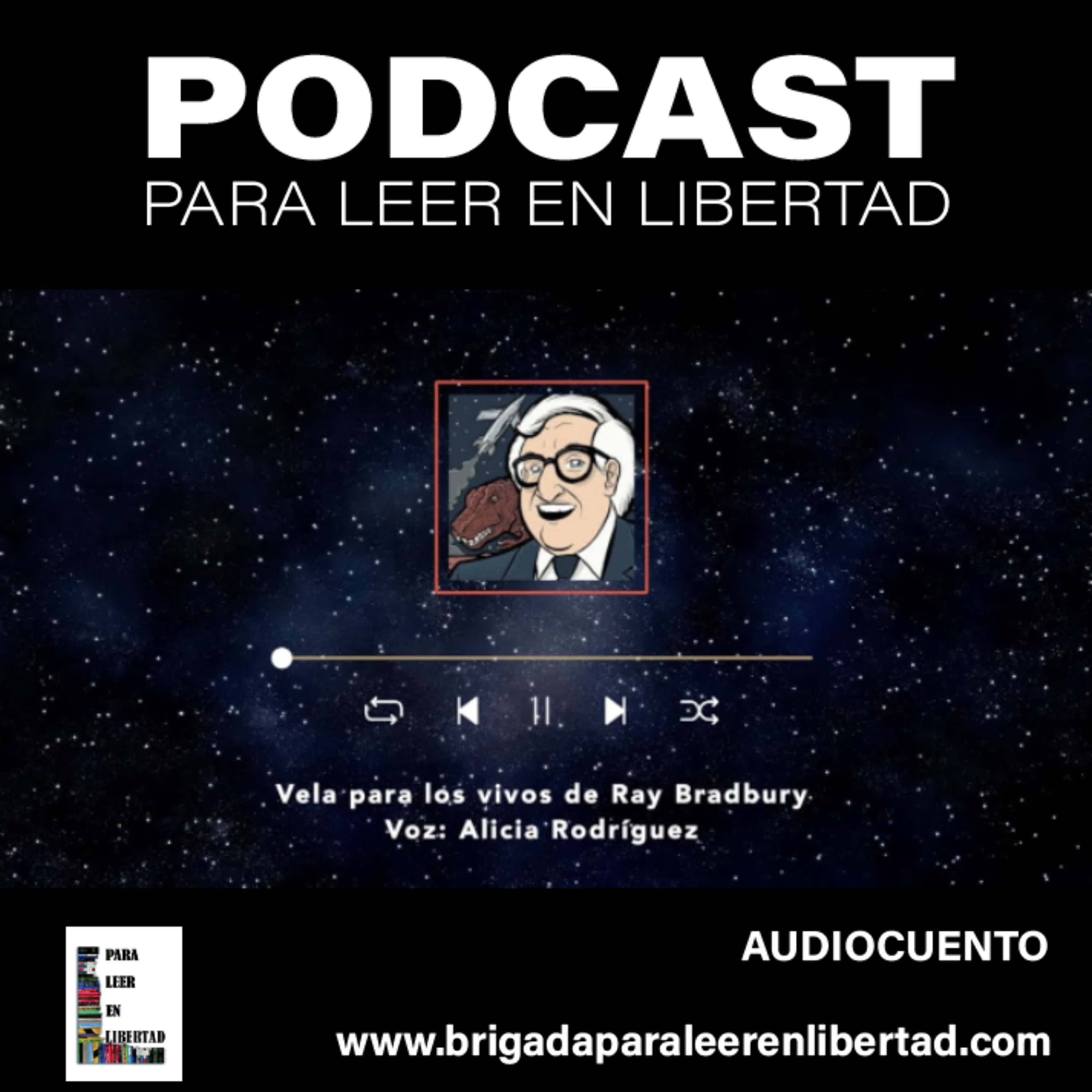 Audiocuento Vela para los vivos de Ray Bradbury en voz de Alicia Rodríguez episode artwork