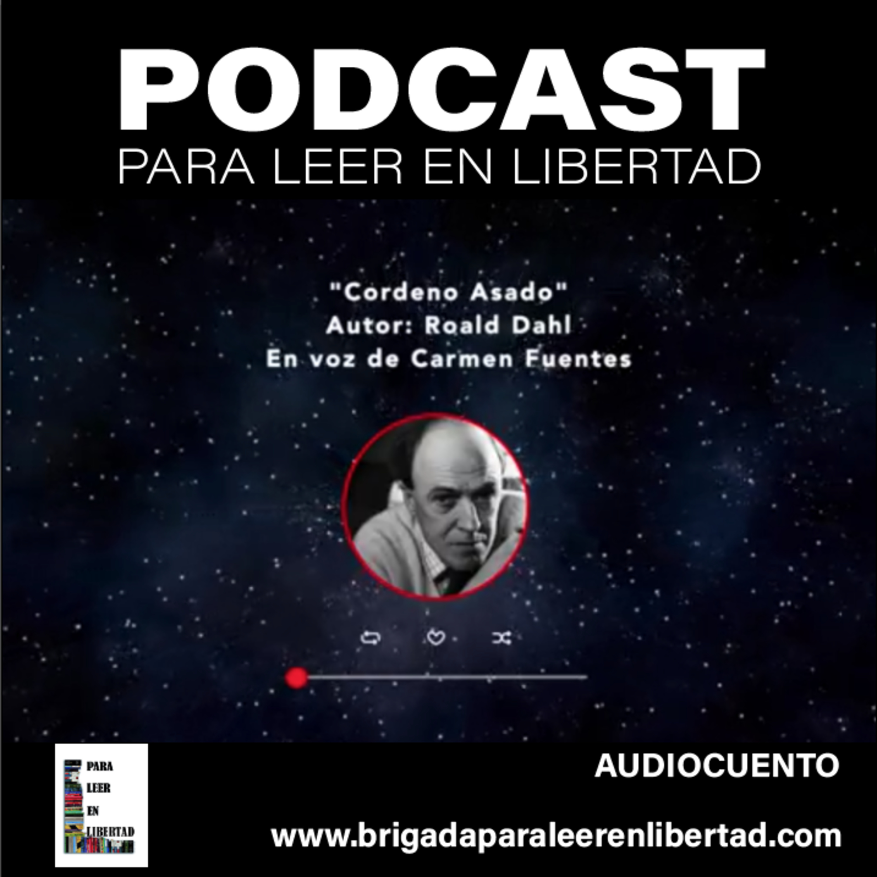 Audiocuento Cordero Asado de Roald Dahl en voz de Carmen Fuentes episode artwork