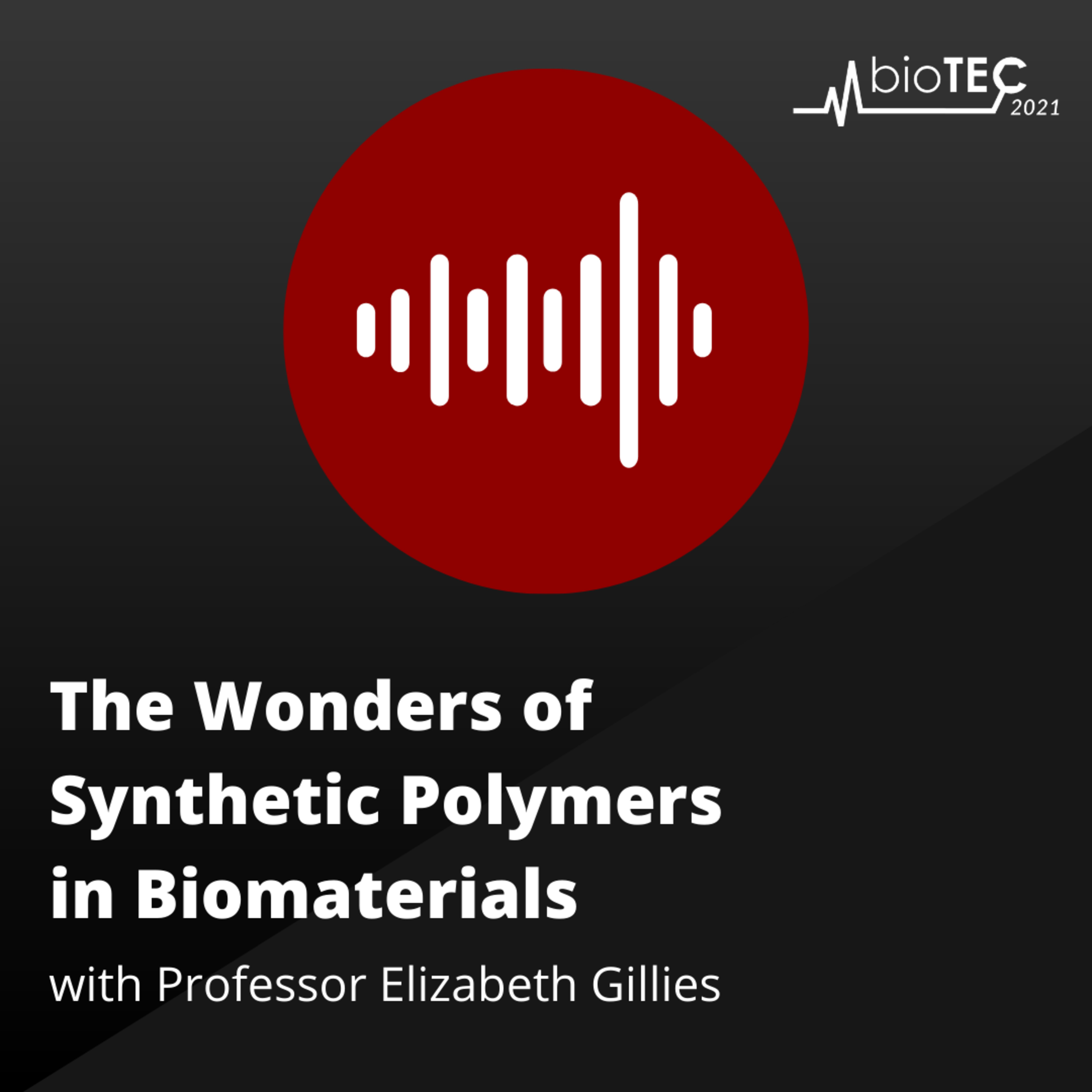 The Wonders of Synthetic Polymers in Biomaterials with Professor Elizabeth Gillies episode artwork