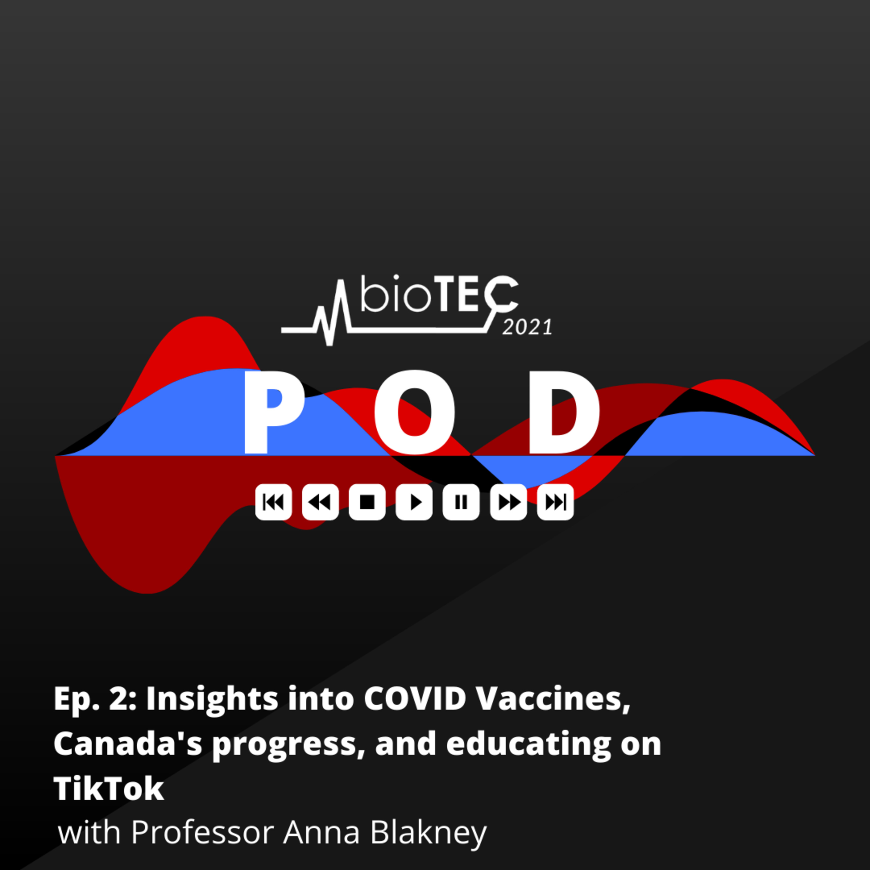  Insights into COVID Vaccines, Canada's progress, and educating on TikTok with Professor Anna Blakney. episode artwork