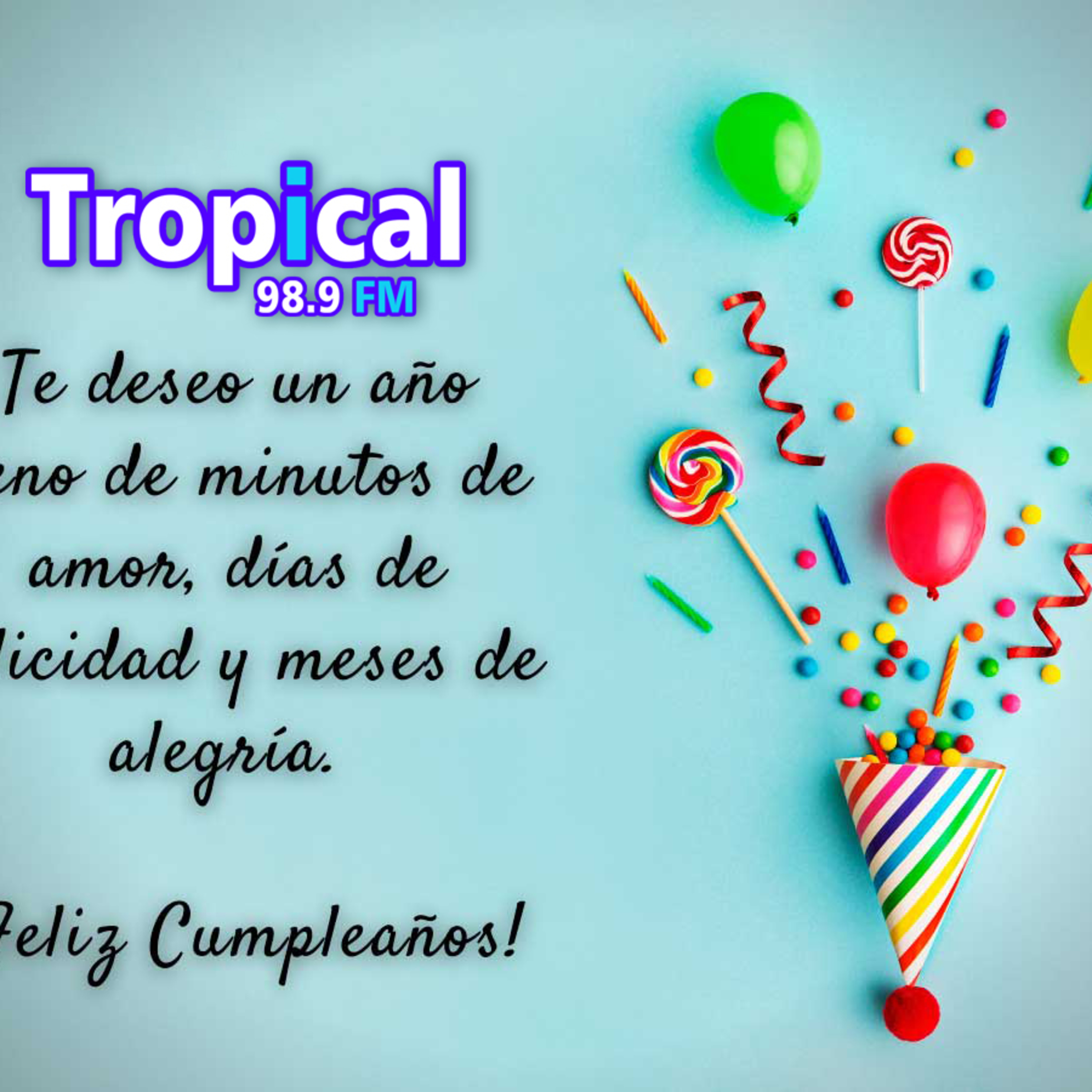 📻🎉 Hoy está de cumpleaños el señor Gabriel Roca palomino - Radio Tropical Limatambo episode artwork
