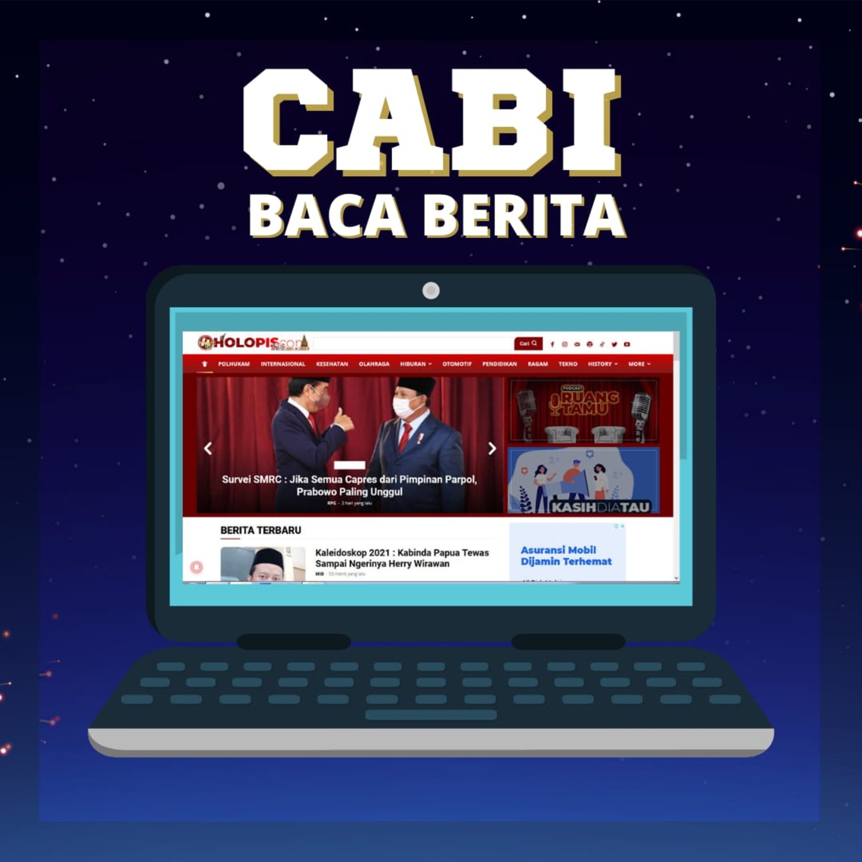 CABI HOLOPIS: Prabowo Perkuat Kerjasama Dengan Arab Sampai Presiden Ukraina Klaim Dirinya Target episode artwork