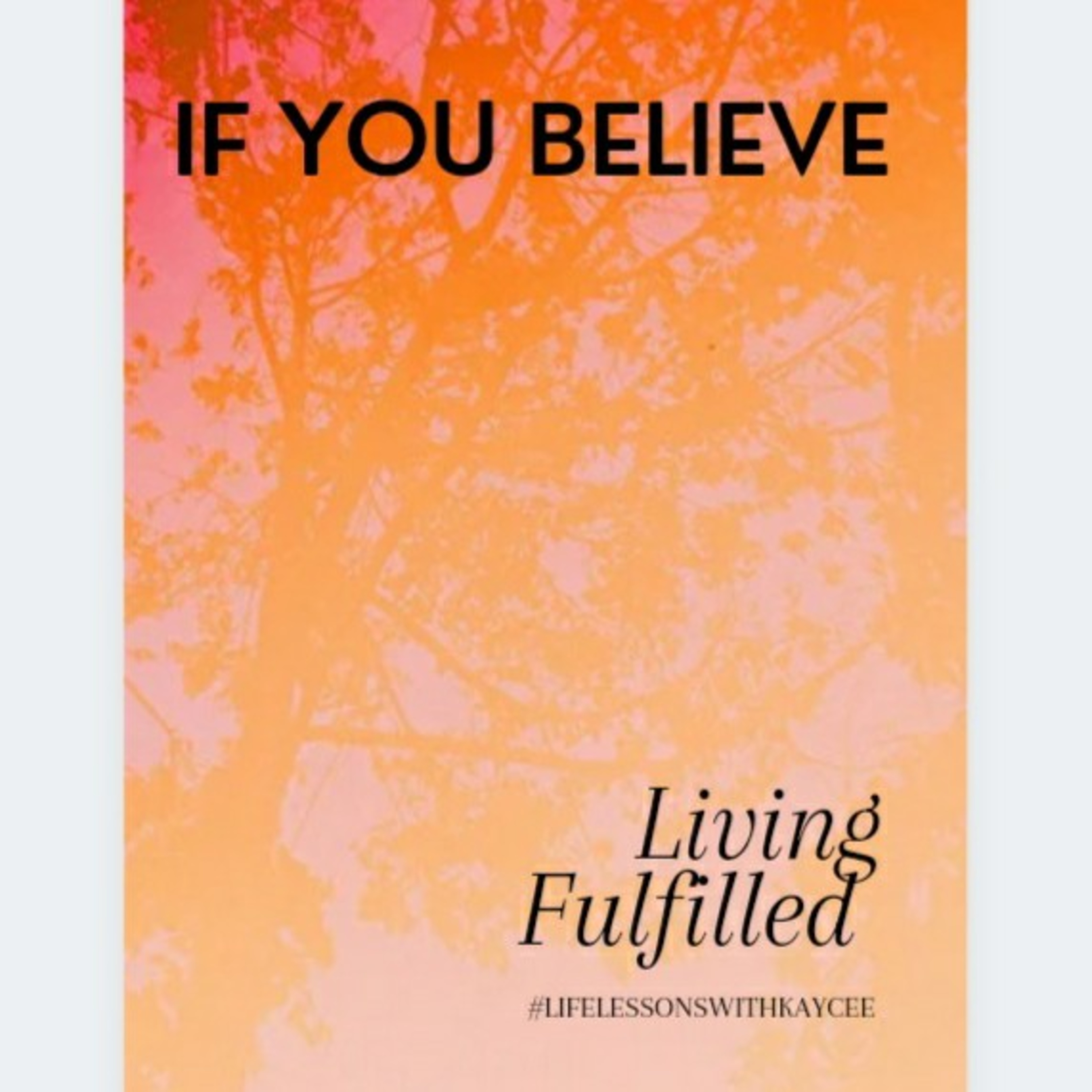 If you believe  episode artwork