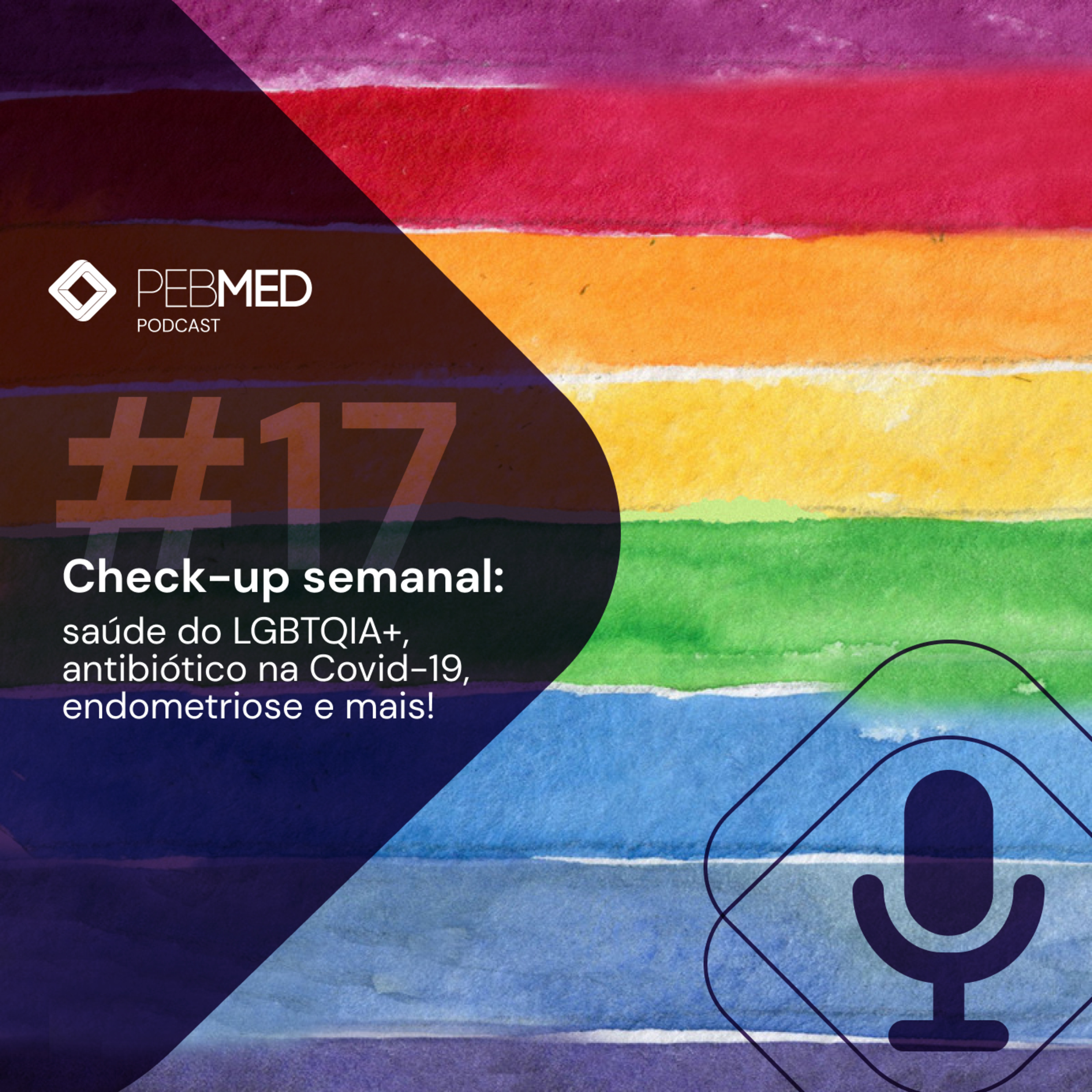 Check-up Semanal: saúde do LGBTQIA+, antibiótico no Covid-19, endometriose e mais! episode artwork
