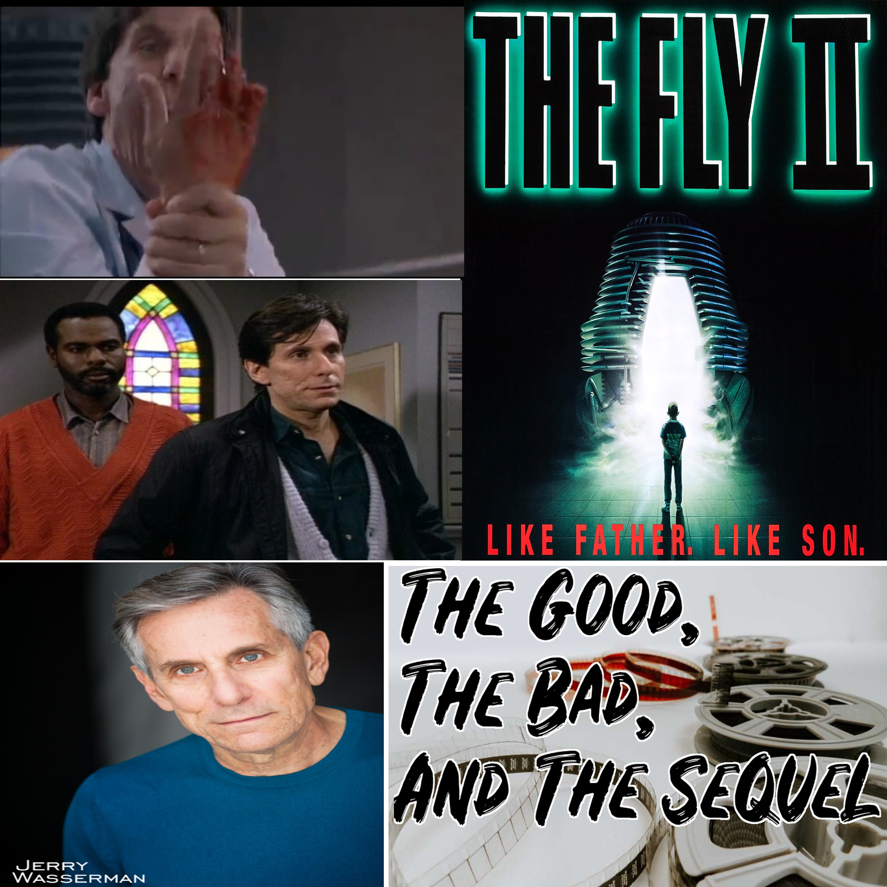 Actor Jerry Wasserman(The Fly II/Look Who's Talking/The New Adventures of Beans Baxter)