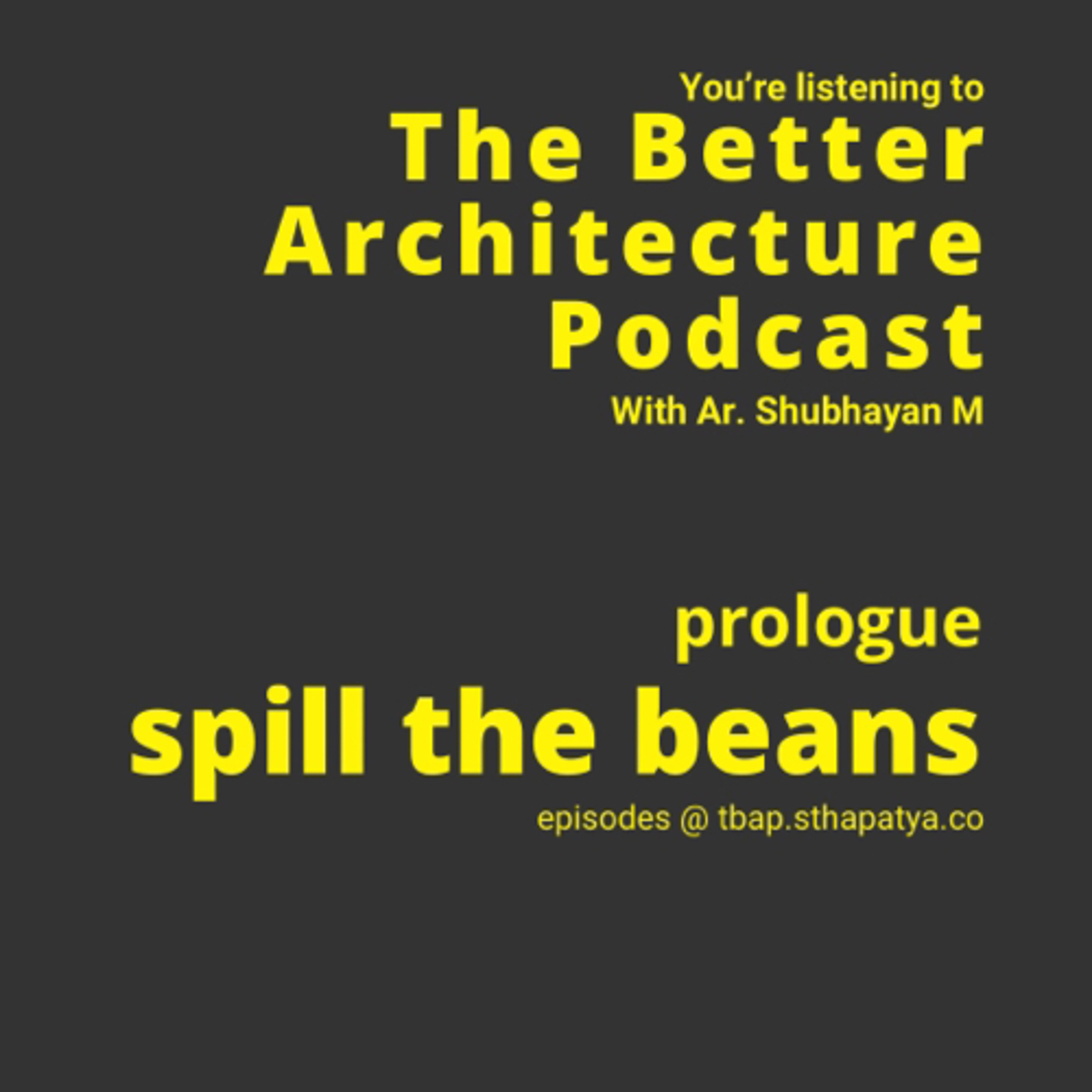 Prologue_Spill The Beans