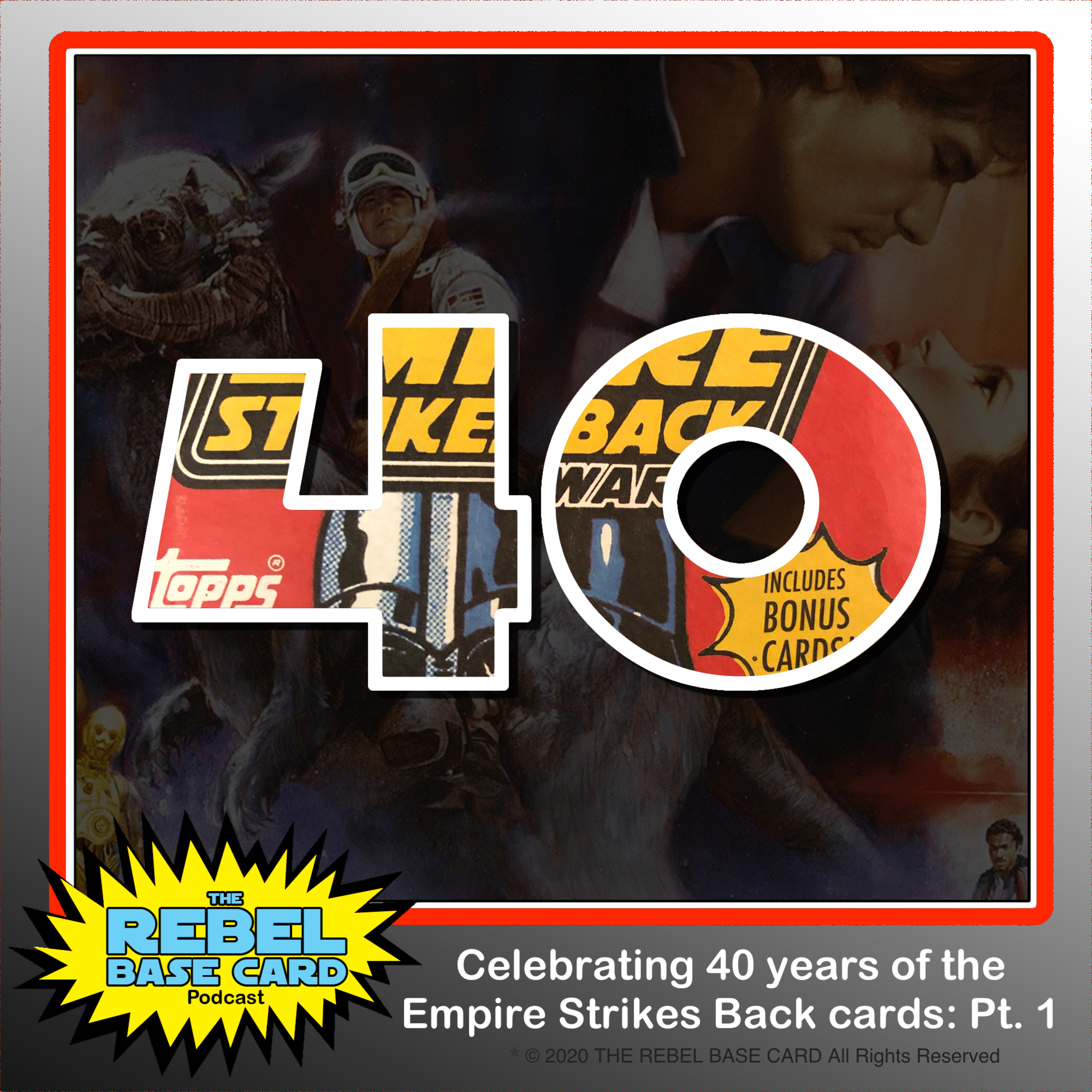Ep. 55: Celebrating 40 years of Empire Strikes Back cards, part 1 episode artwork