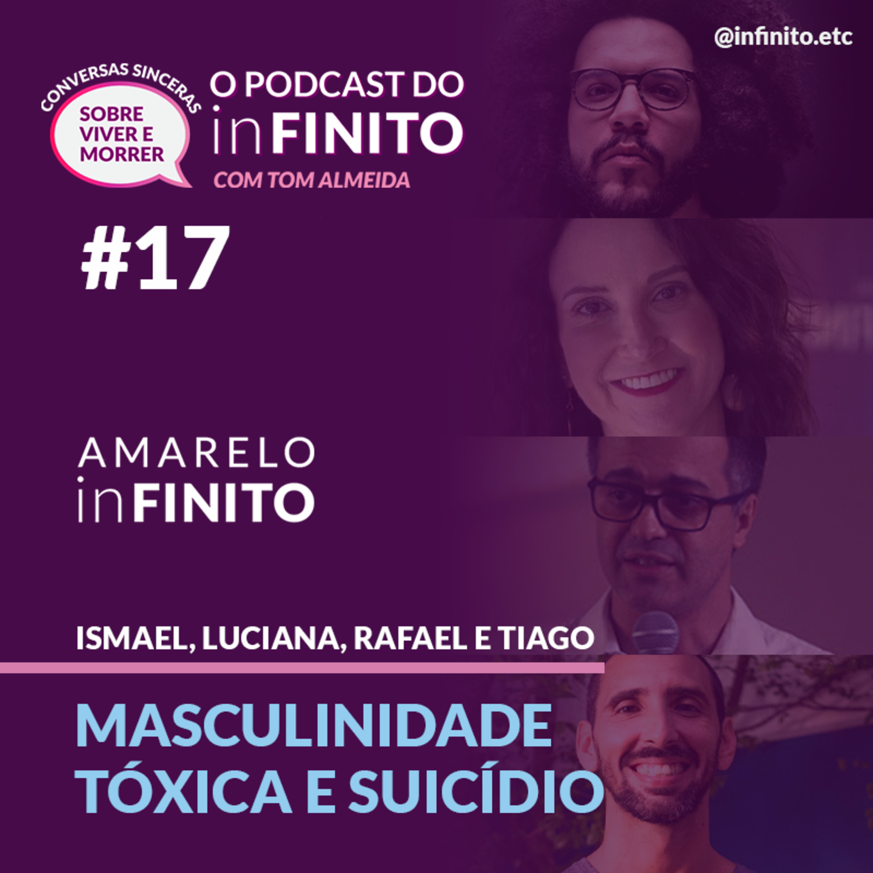 #17 - Masculinidade Tóxica (Ismael dos Anjos, Luciana Rocha, Rafael Stein e Tiago Kock) episode artwork