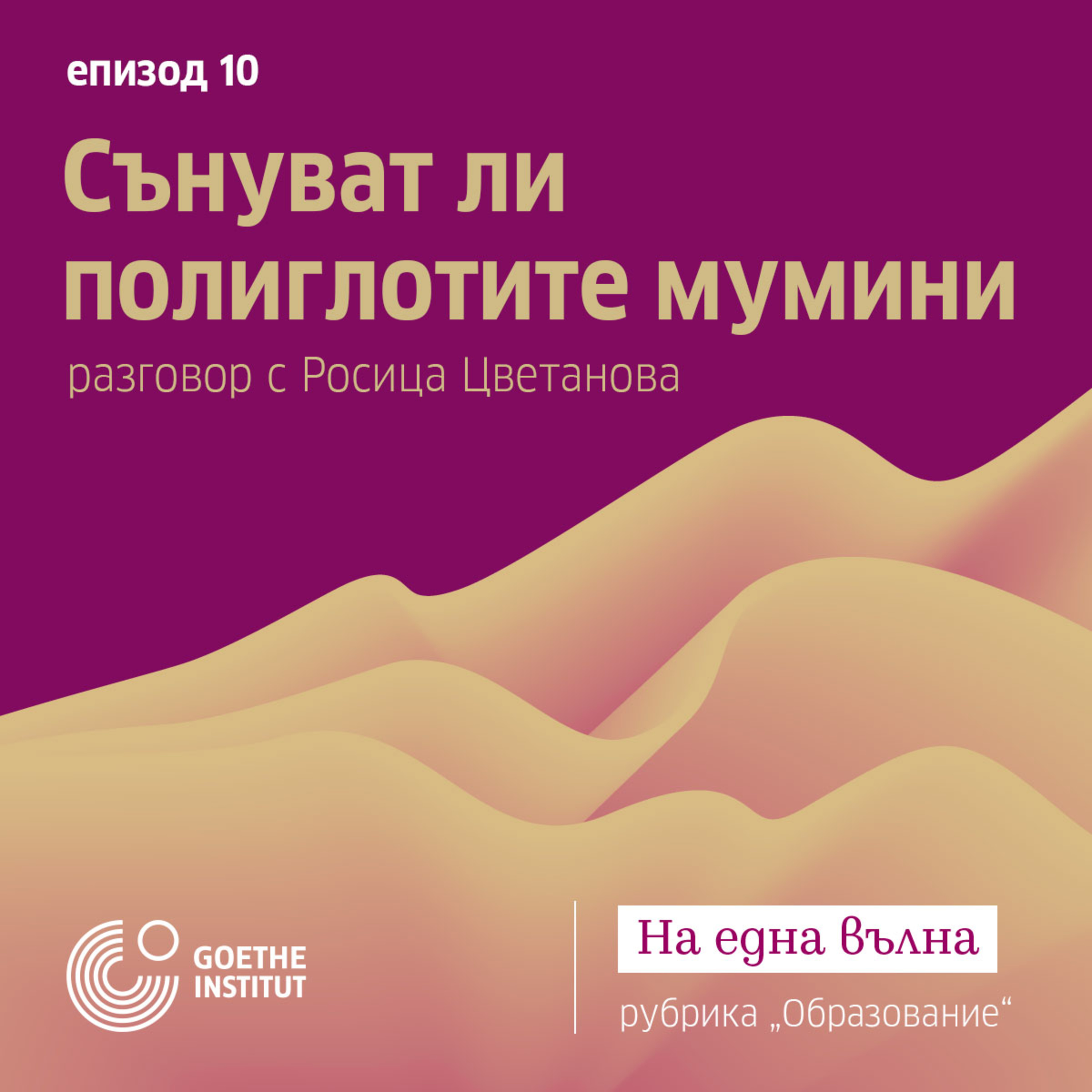 10 Образование: Сънуват ли полиглотите мумини с гост Росица Цветанова episode artwork