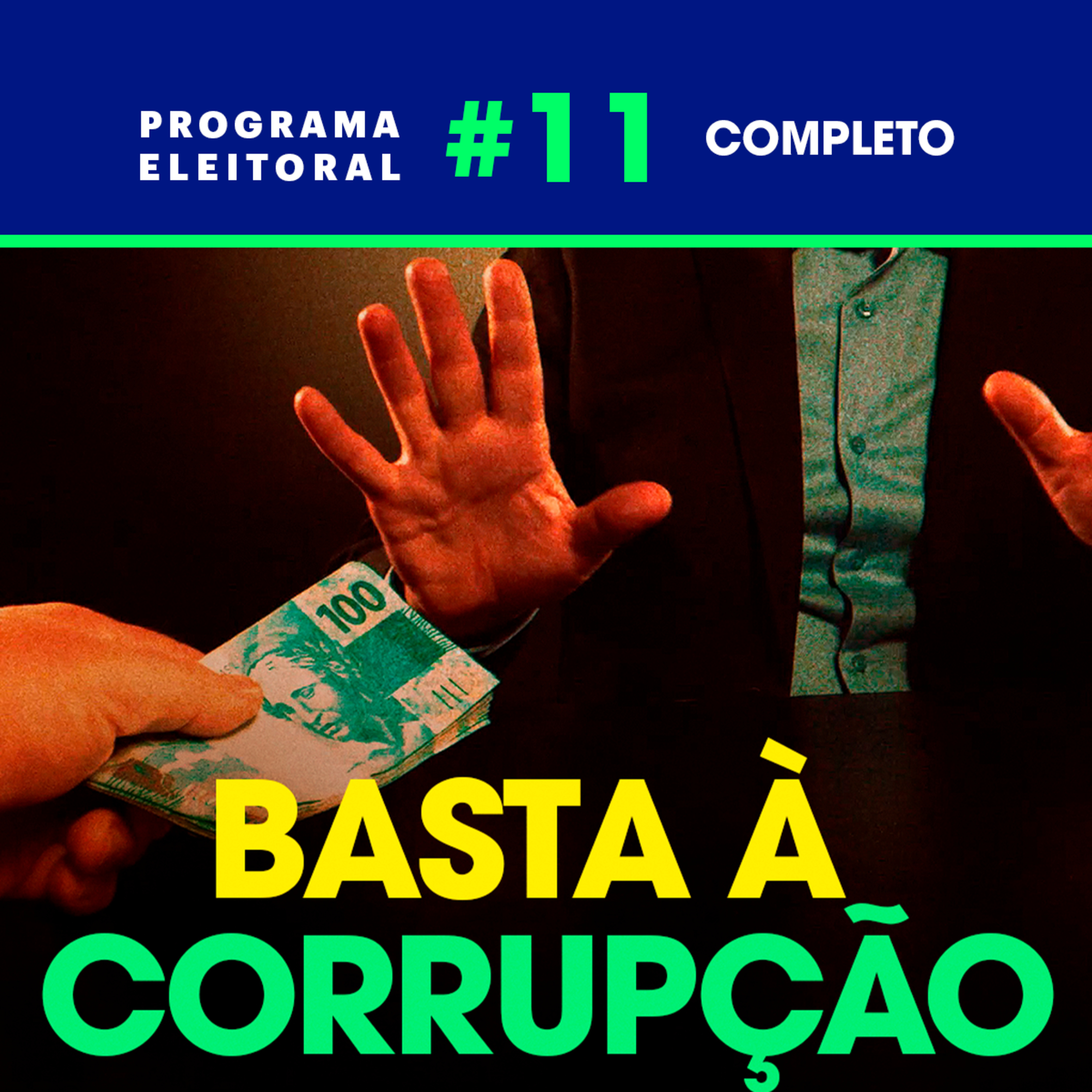 CHEGA DE CORRUPÇÃO