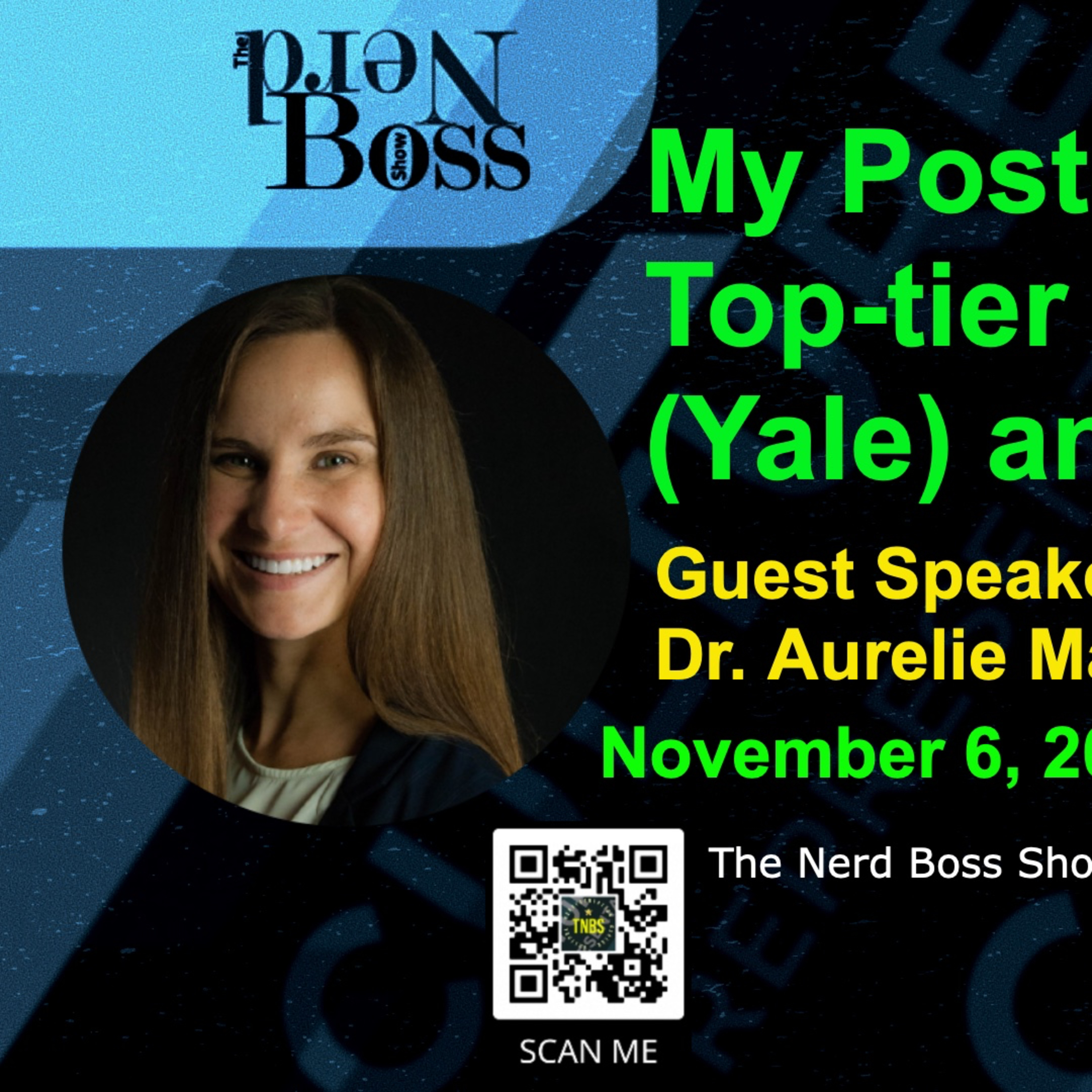 Postdoc life in top tier university (Yale) and EPA: Interview with Dr. Aurelie Marcotte episode artwork